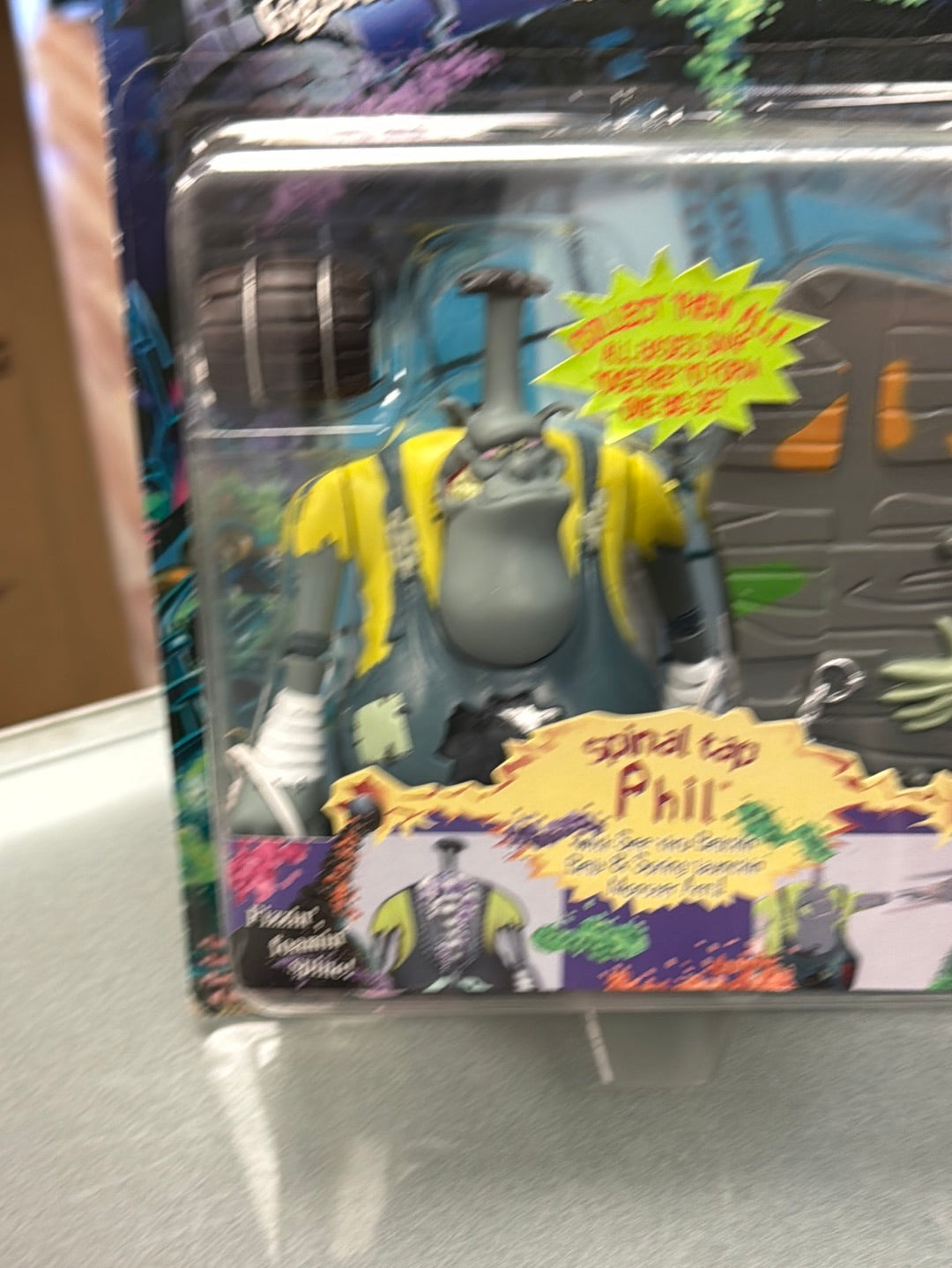 Spinal Tap Phil (Vintage Toonsylvania, Toy Island) SEALED product image 5, provided for visual reference and product detail