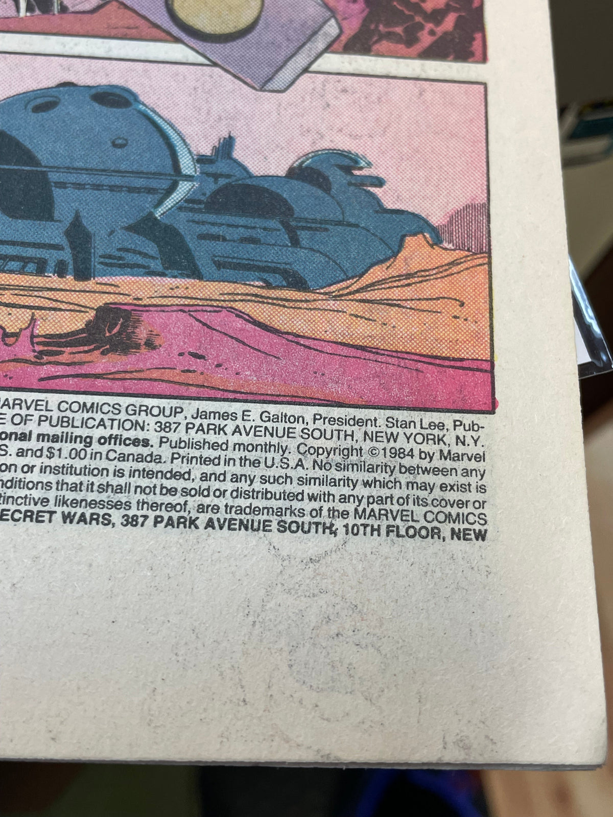 Secret Wars #8 Newsstand -1st Black Symbiote- 0597 (Marvel, Comics) product image 23, provided for visual reference and