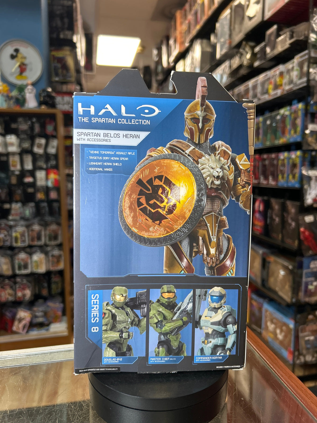 Spartan Belos Heran (Halo, Jazwares) **SEALED** product image 4, provided for visual reference and product detail review