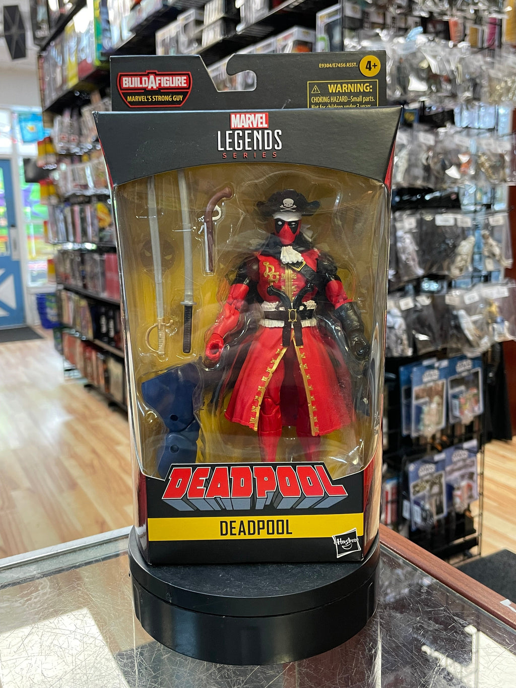 Deadpool Pirate BAF Strong Guy (Marvel Legends, Hasbro) *SEALED* product image 1, provided for visual reference and product