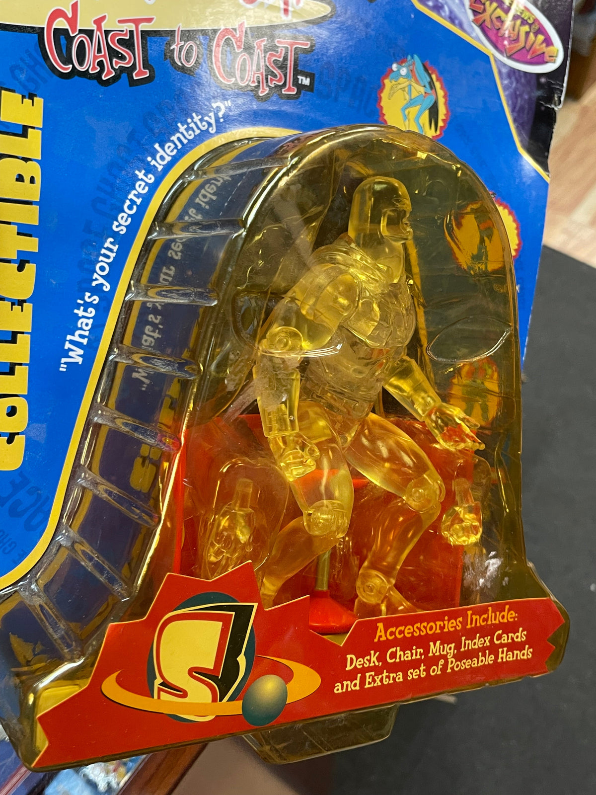 Translucent Space Ghost (Art Asylum, Space Ghost Coast to Coast) **SEALED** product image 5, provided for visual reference