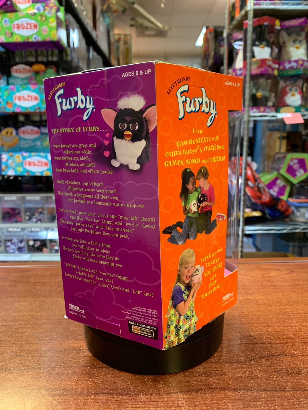 LadyBug Furby EYE ERROR (Vintage Furby, Tiger Electronics) SEALED product image 3, provided for visual reference and product