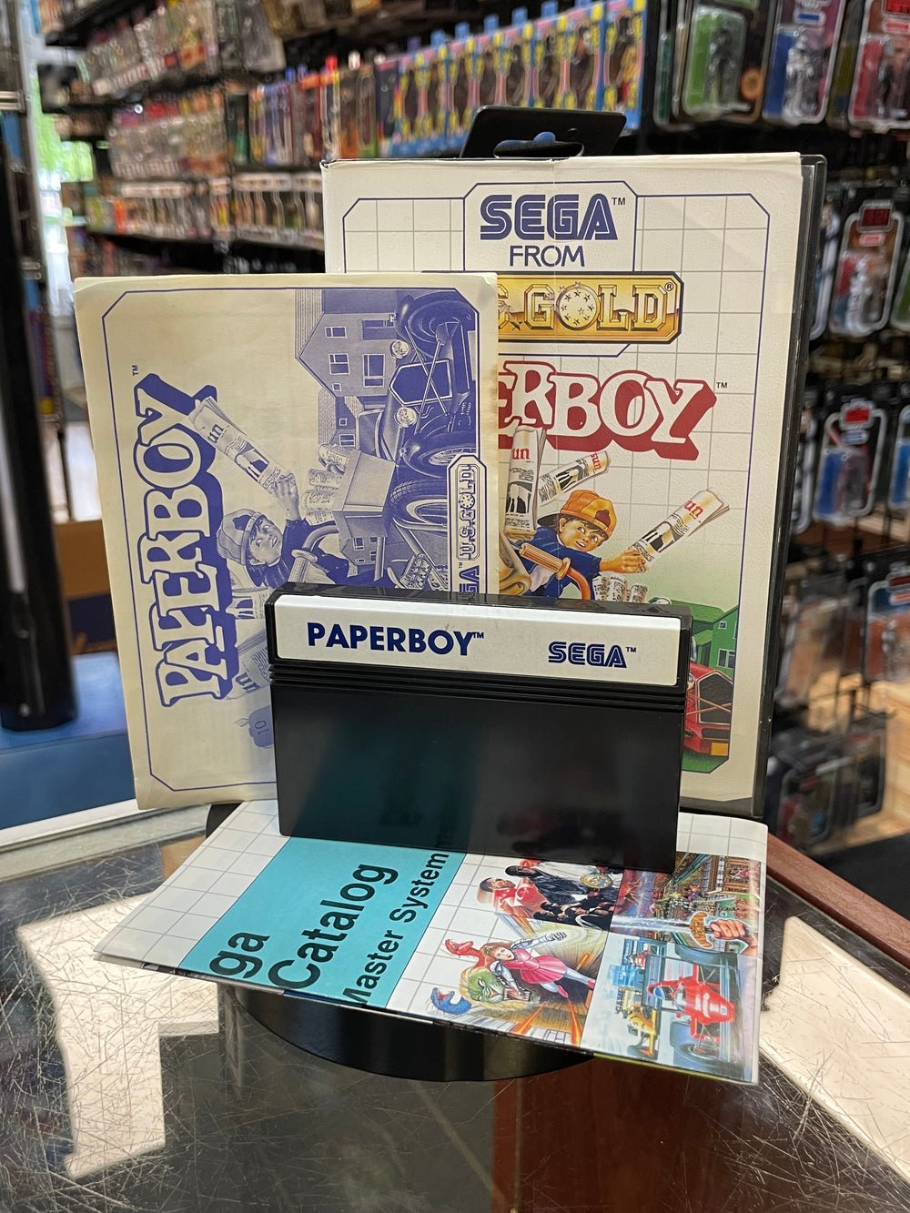 Paperboy UK (SEGA Master System SMS, Video Games) **COMPLETE**
