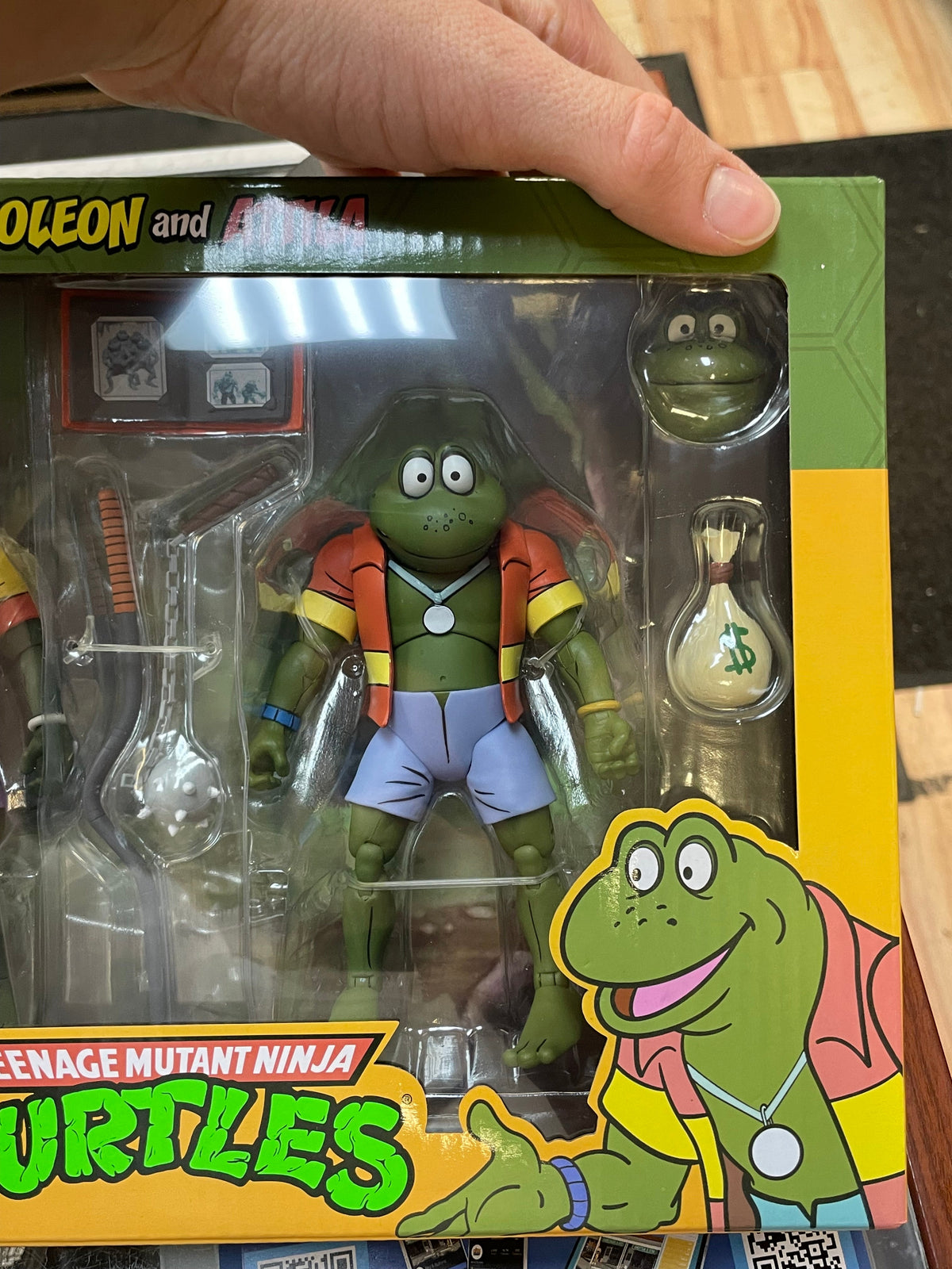 Napoleon & Attila (TMNT Ninja Turtles, NECA) **SEALED** product image 5, provided for visual reference and product detail