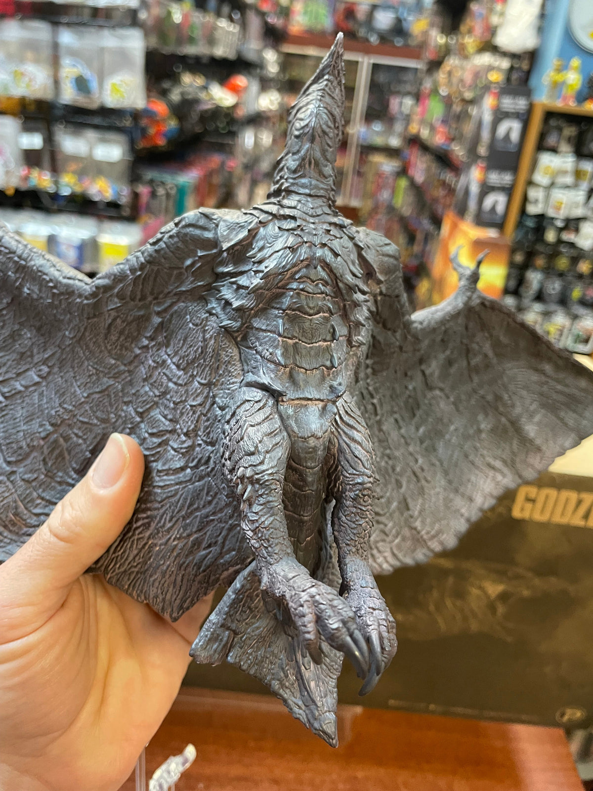 Rodan 2019 Pvc Figure Garage Toy (Godzilla II TOHO, X Plus Kaiju Series, Monsterverse) INCOMPLETE product image 7, provided