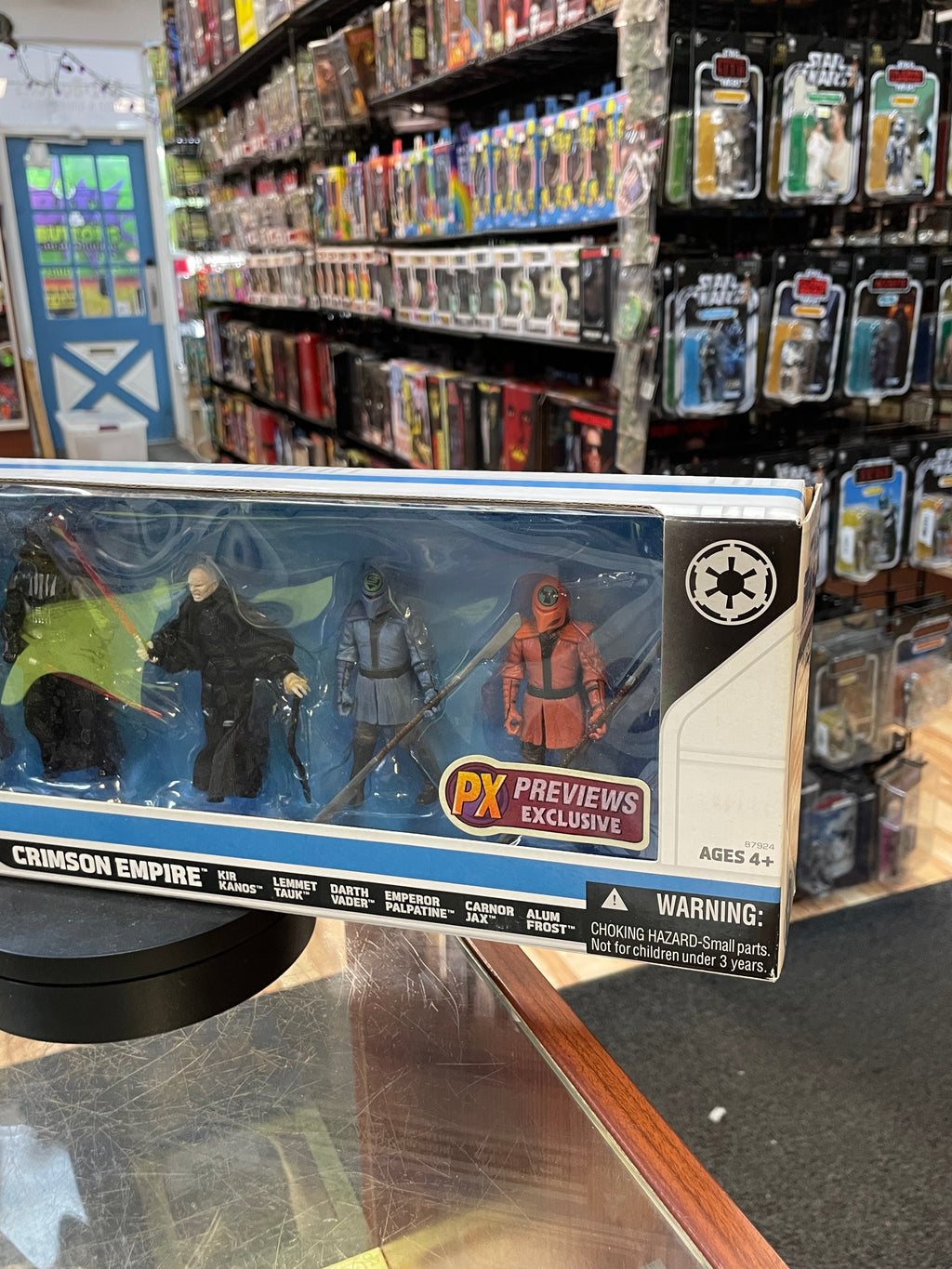 Crimson Empire PX Exclusive (Star Wars Legacy Collection, Hasbro) SEALED product image 2, provided for visual reference and