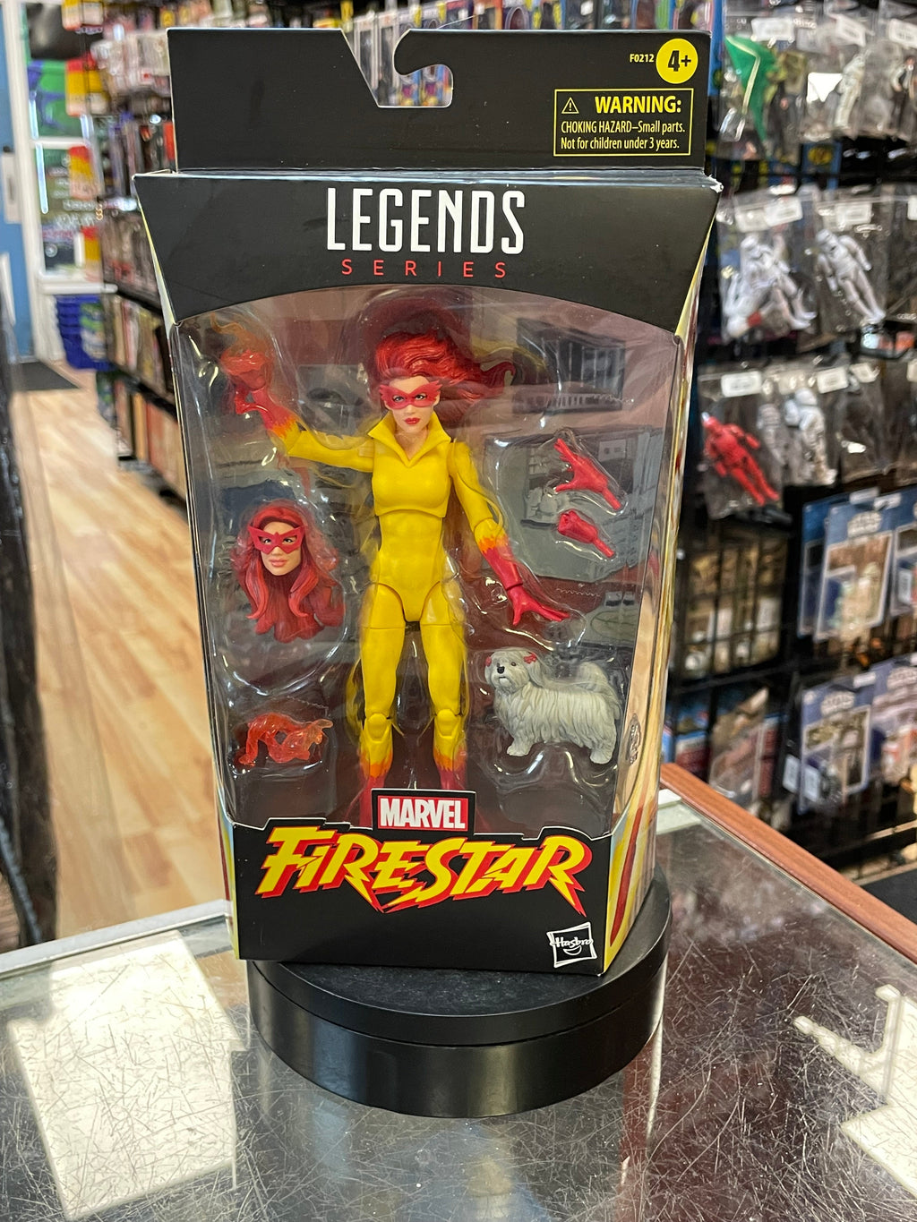 Firestar -Exclusive- (Marvel Legends, Hasbro) *SEALED* product image 1, provided for visual reference and product detail