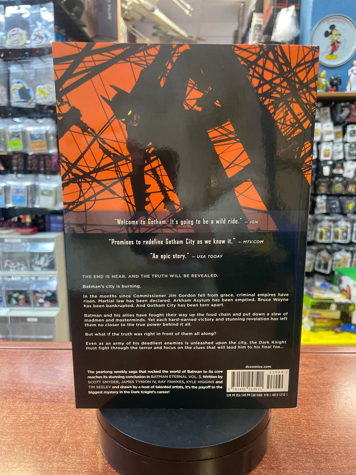 Batman Eternal TPB Vol 1-3 (DC, Comics) product image 7, provided for visual reference and product detail review