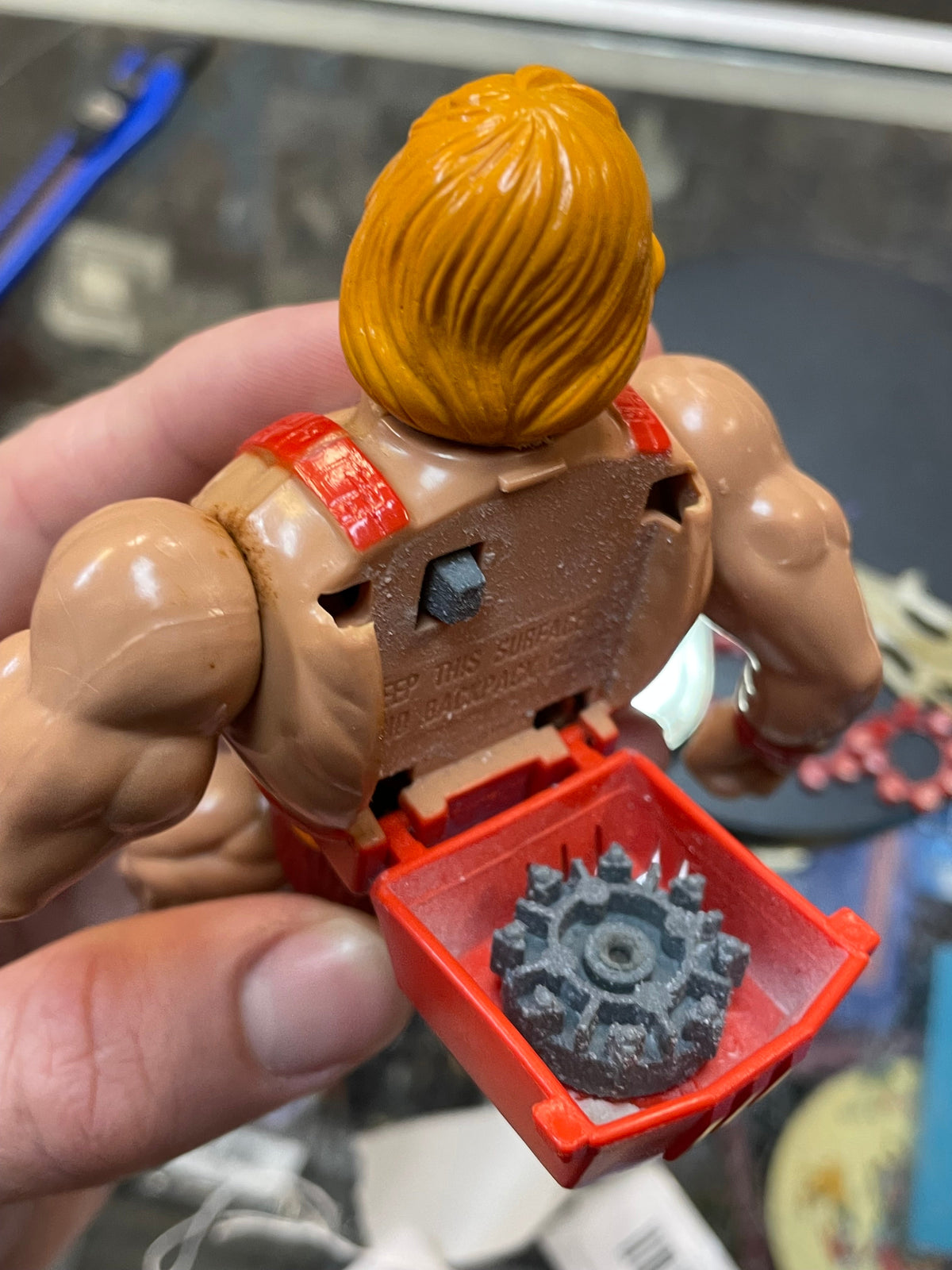 Thunder Punch He-Man 1273 (Vintage MOTU, Mattel) **COMPLETE** product image 10, provided for visual reference and product