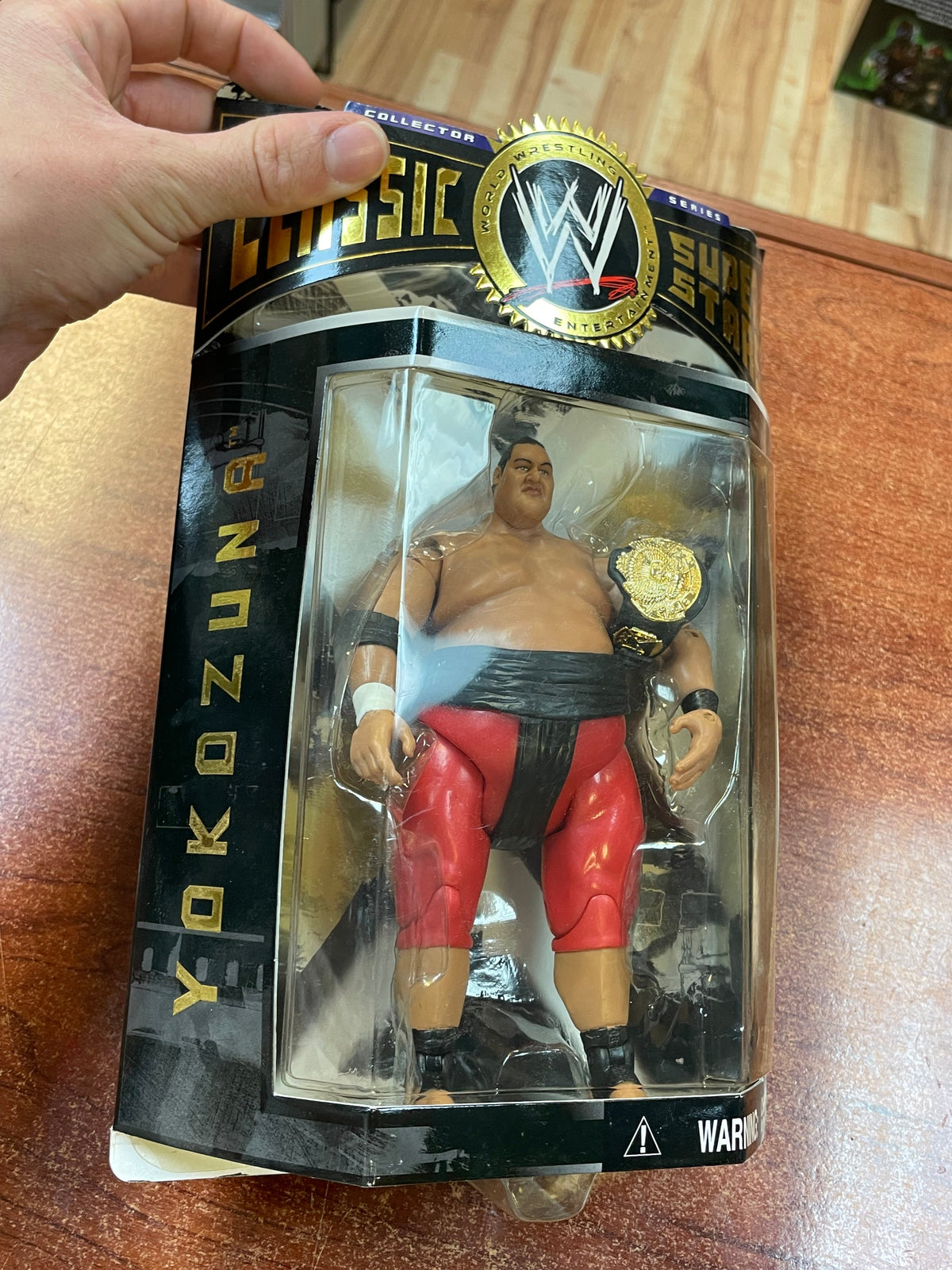 Yokozuna (WWF Classic Superstars, Jakks) **SEALED** product image 4, provided for visual reference and product detail review