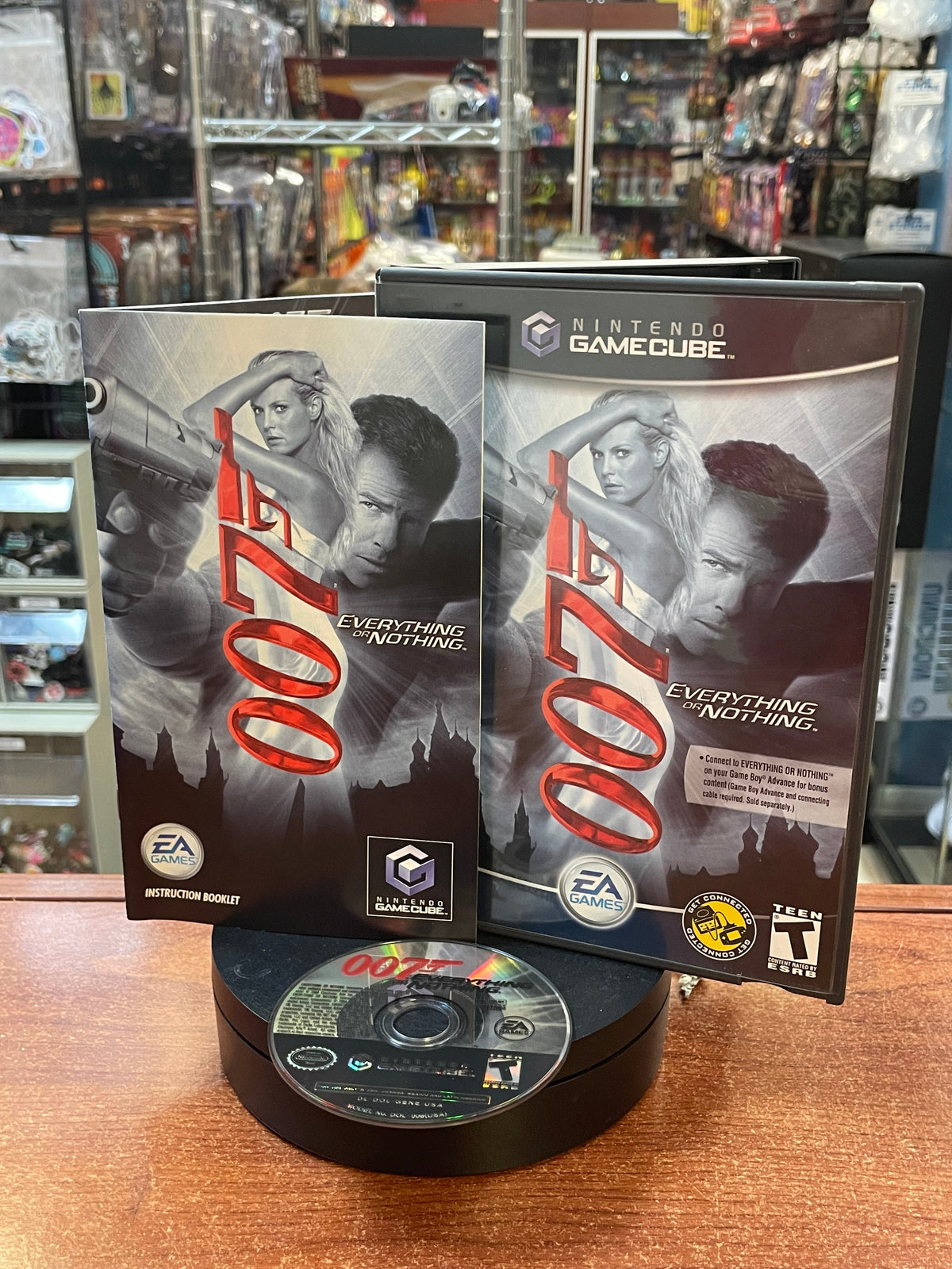 007 Everything Or Nothing (Nintendo Gamecube, EA Games, Video Game) **TESTED** product image 1, provided for visual