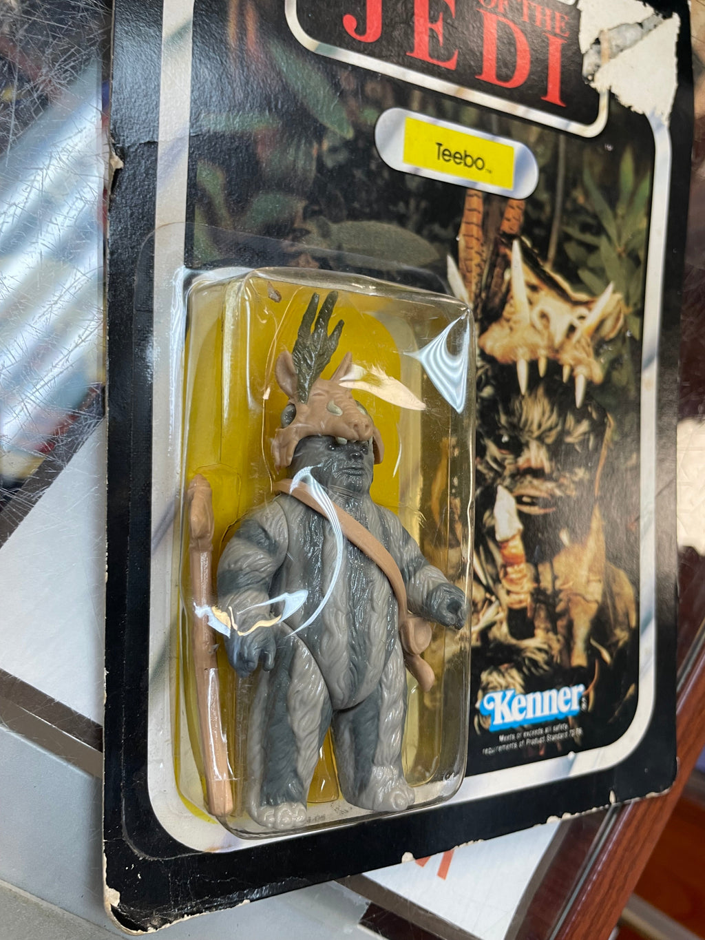 Teebo ROTJ 77 Back 0473 (Vintage Star Wars, Kenner) **SEALED** product image 12, provided for visual reference and product