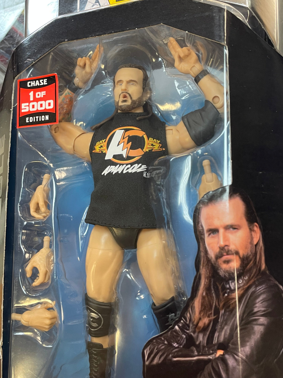 Adam Cole Chase (AEW, Unmatched Collection) **SEALED** product image 7, provided for visual reference and product detail