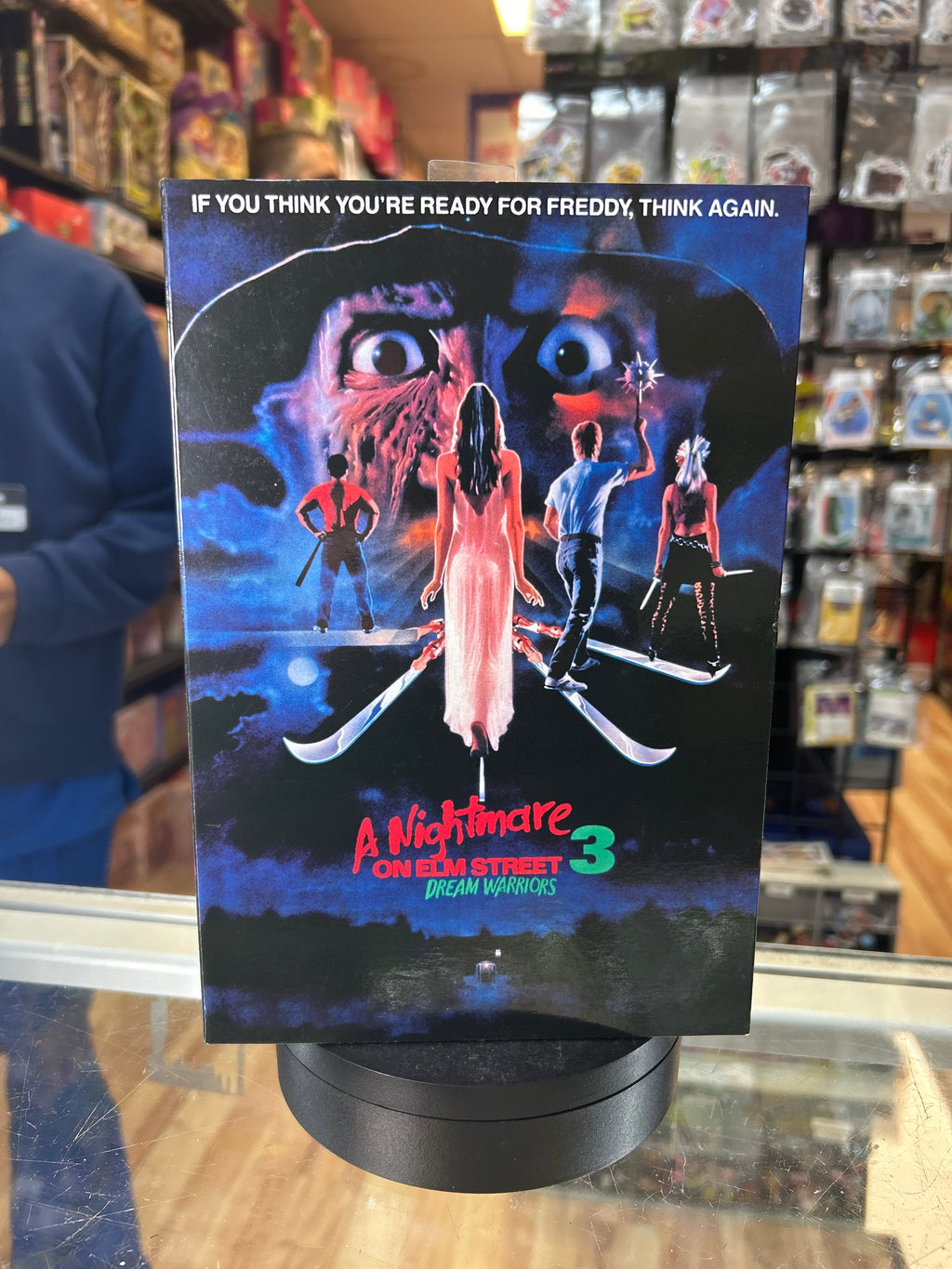Dream Warriors Freddy (NECA, Nightmare on Elm Street) SEALED product image 1, provided for visual reference and product