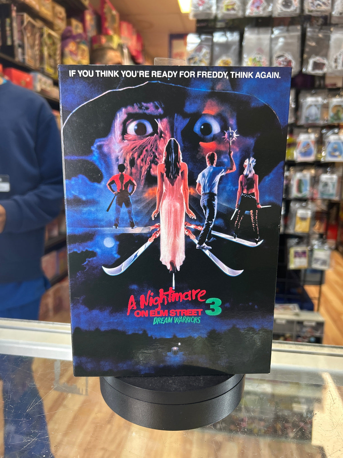 Dream Warriors Freddy (NECA, Nightmare on Elm Street) SEALED product image 1, provided for visual reference and product
