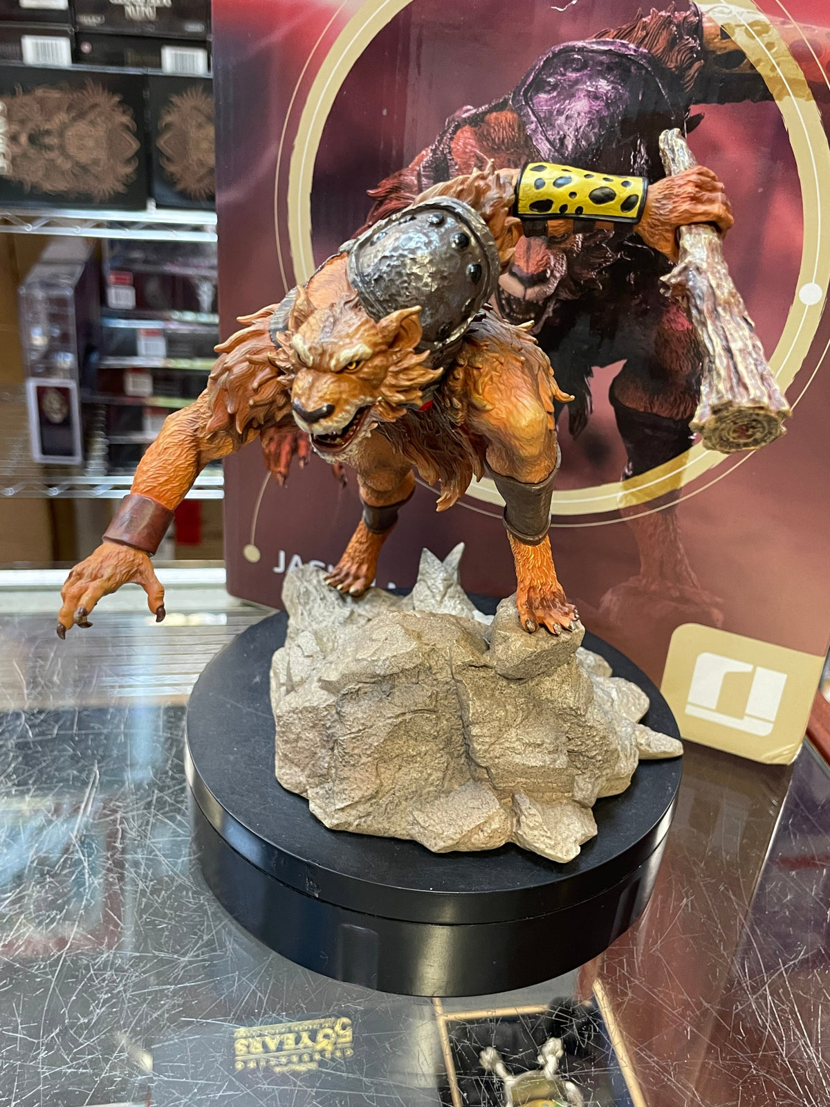 Jackalman BDS Art Scale 1/10 (Thundercats, Iron Studios) NEW/OPEN BOX product image 3, provided for visual reference and