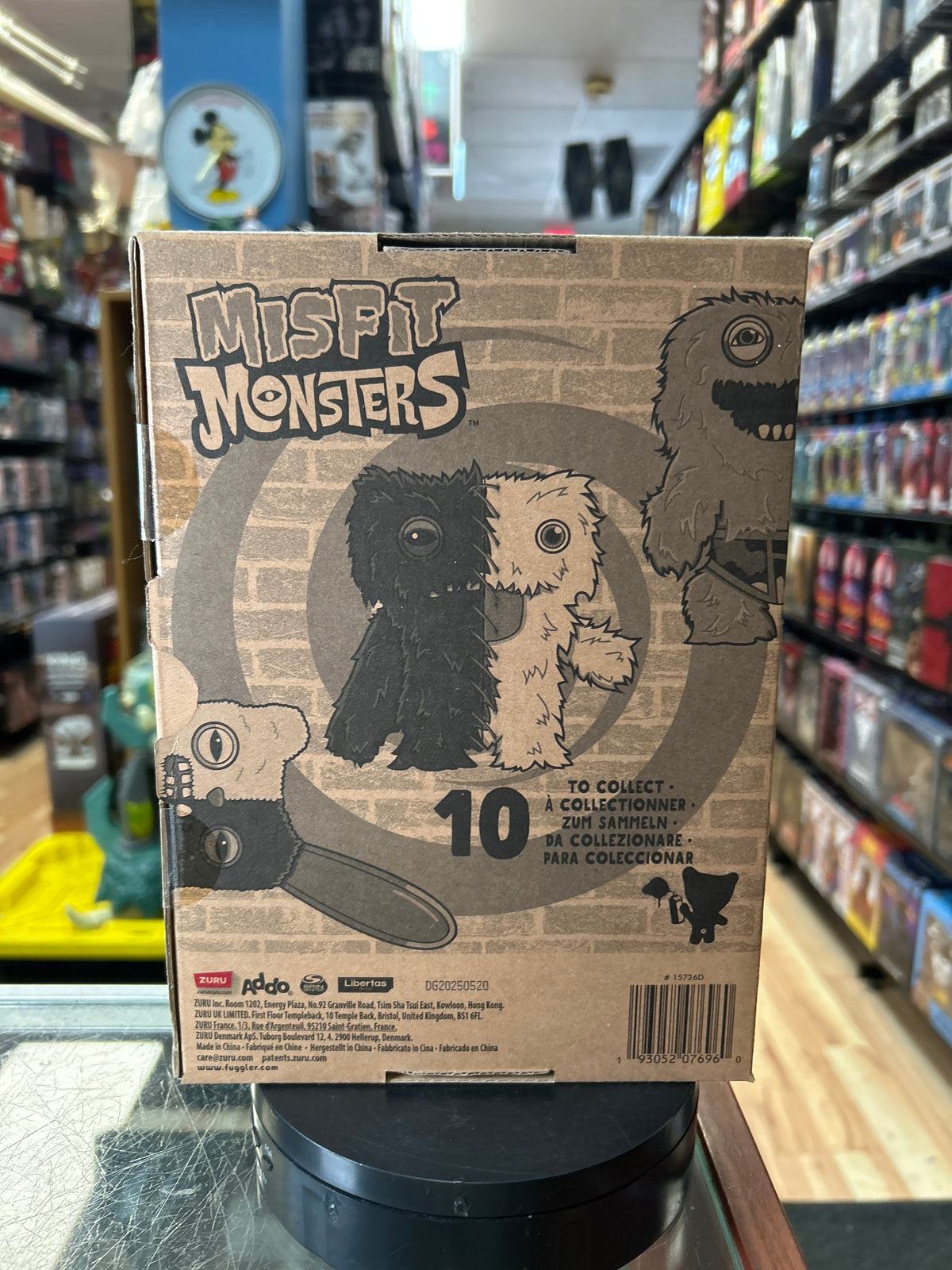 Mr Screech -Misfit Monsters- (Fuggler, Zuru Spinmaster) **NEW** product image 3, provided for visual reference and product