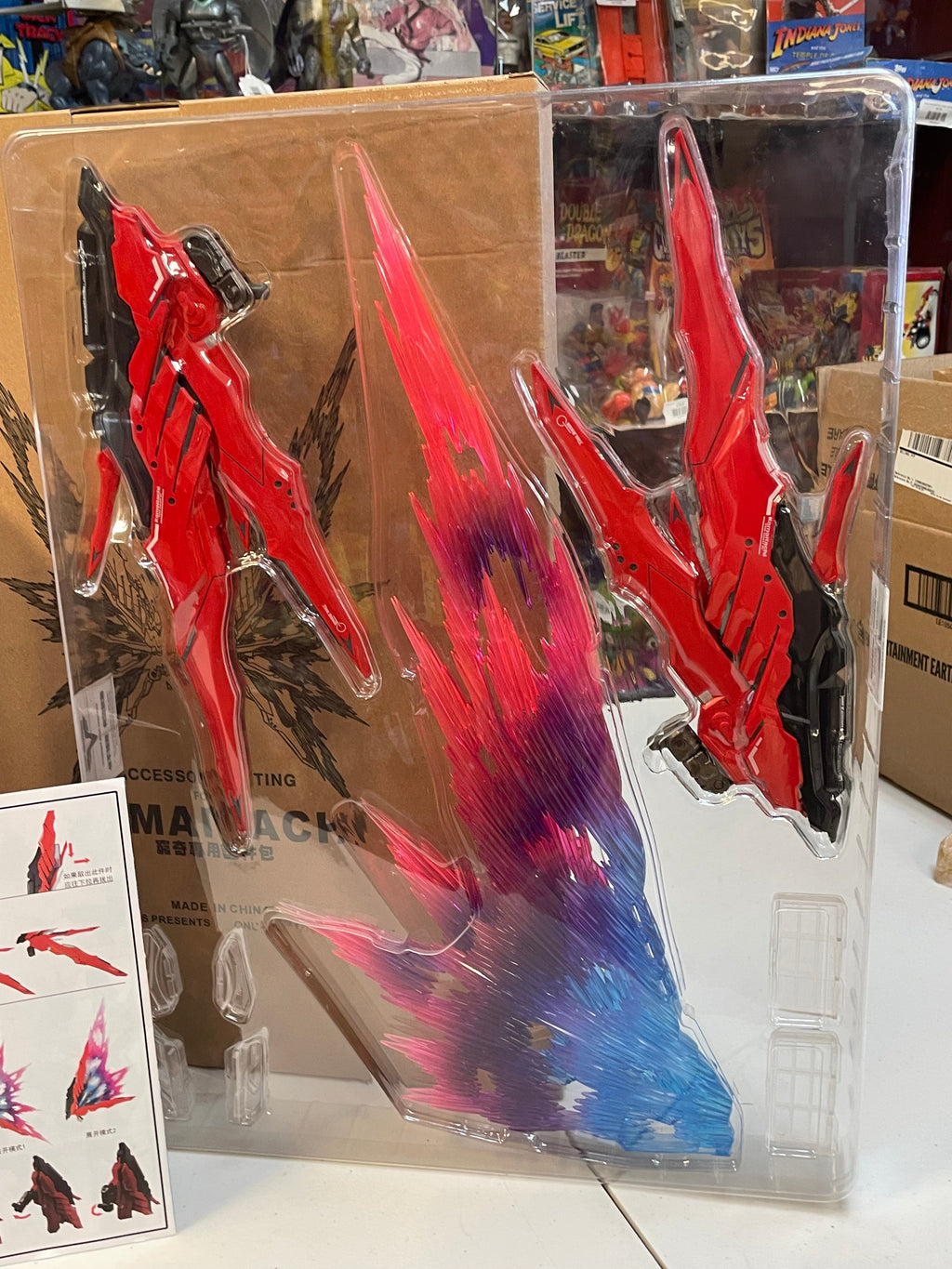 Destiny Gundam X Barbatos Full Metal Frame With Parts Set (Vientiane Toys 1/72 Kamaitachi) NEW/OPEN BOX product image 7,