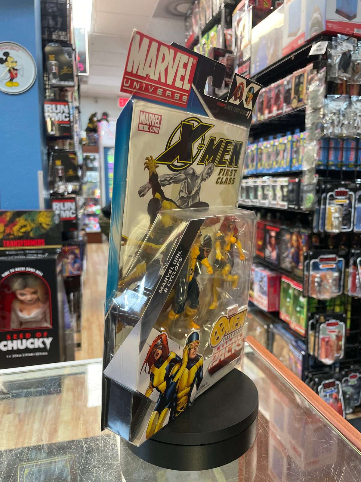 Marvel Girl & Cyclops 3.75 Comic Pack (Marvel Universe, Hasbro) SEALED product image 2, provided for visual reference and
