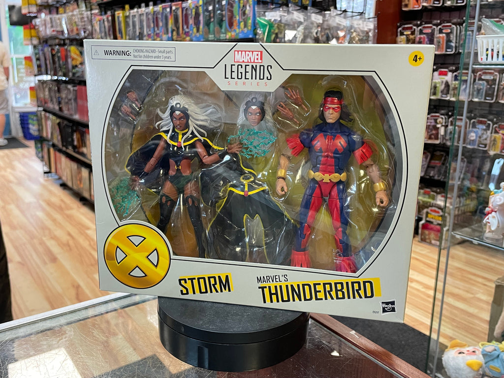 Storm & Thunderbird 2 Pack (X-Men, Marvel Legends, Hasbro) SEALED product image 1, provided for visual reference and product
