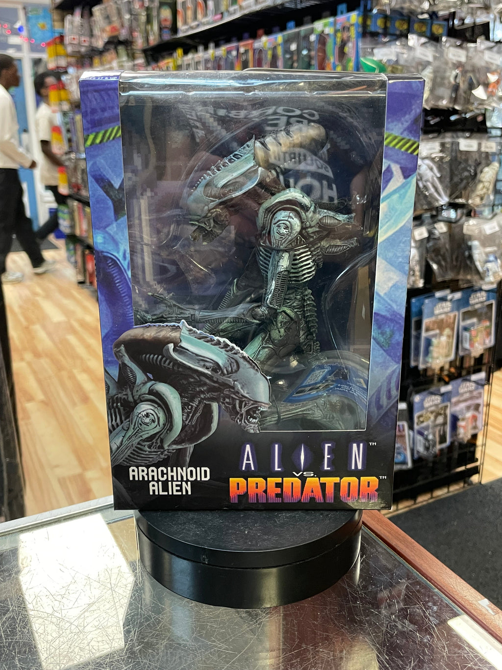 Arachinoid Alien (NECA, Predator vs Alien) **SEALED** product image 1, provided for visual reference and product detail