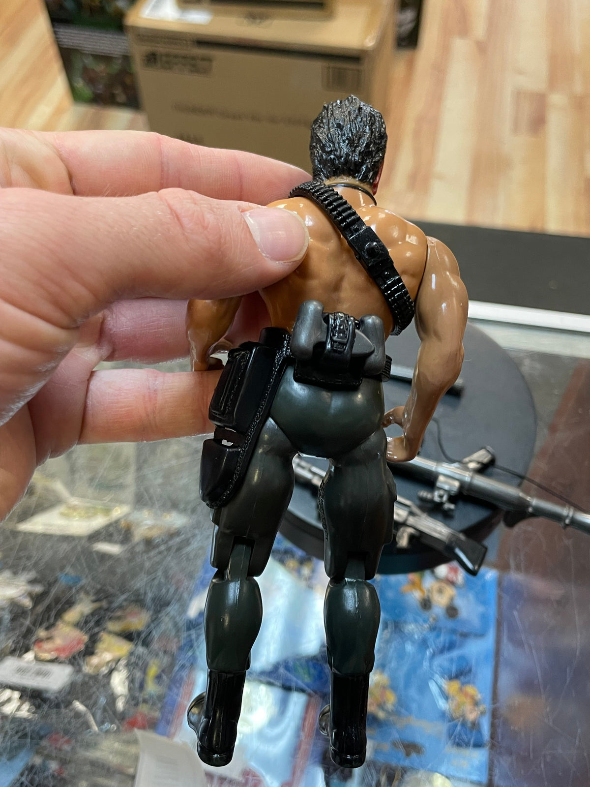 Fire Power Rambo with Accessories (Vintage Rambo, Coleco) product image 12, provided for visual reference and product detail