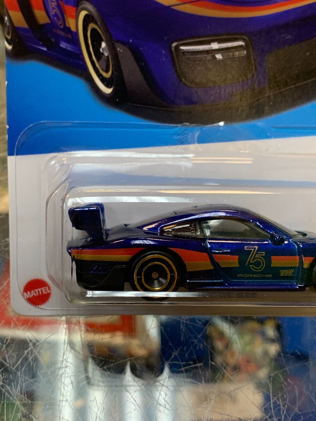 Porsche 935 SUPER TREASURE HUNT (Hot Wheels, Mattel) SEALED product image 3, provided for visual reference and product