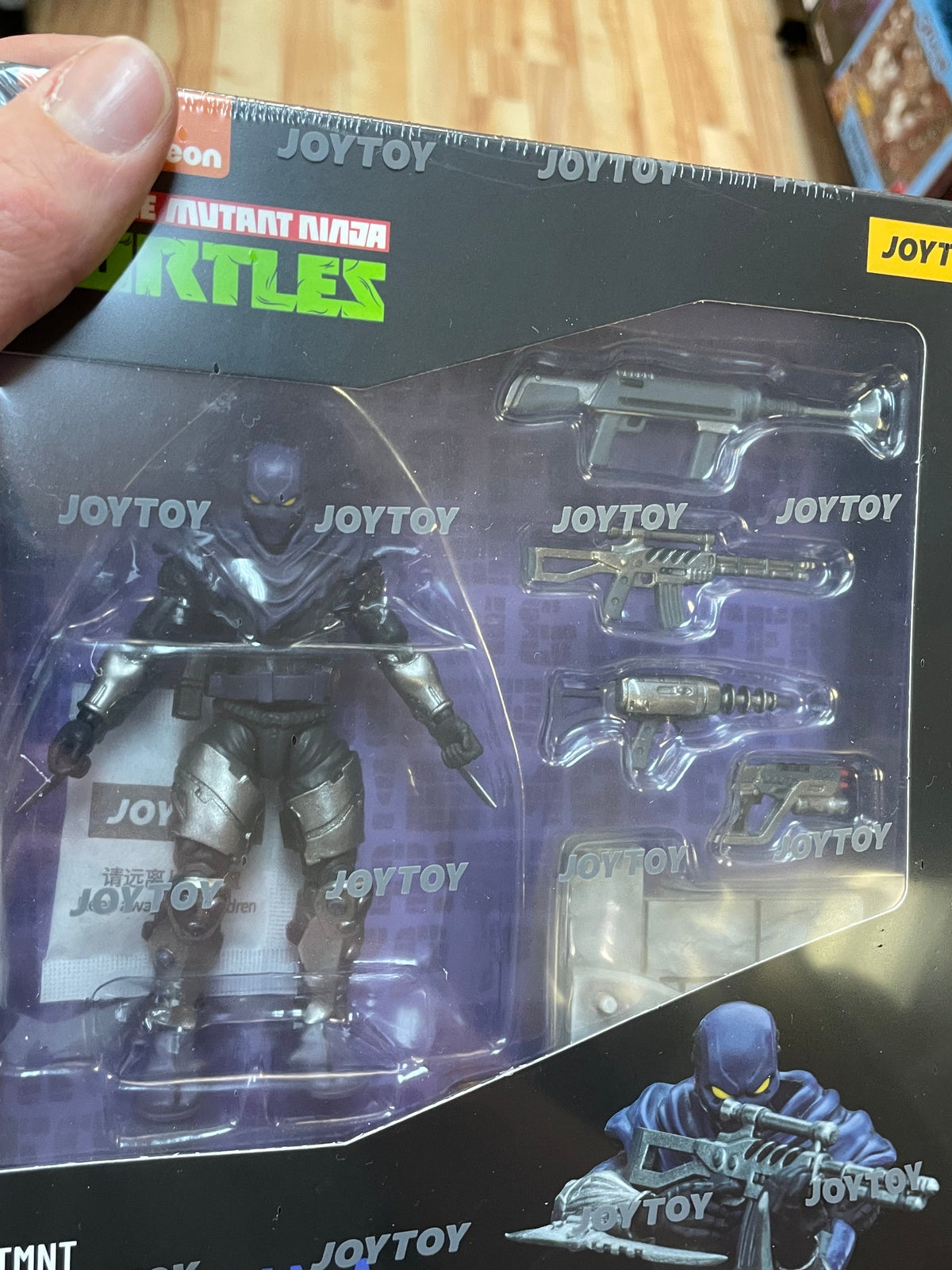 Foot Clan A (Teenage Ninja Turtles, TMNT, JoyToy) SEALED product image 3, provided for visual reference and product detail