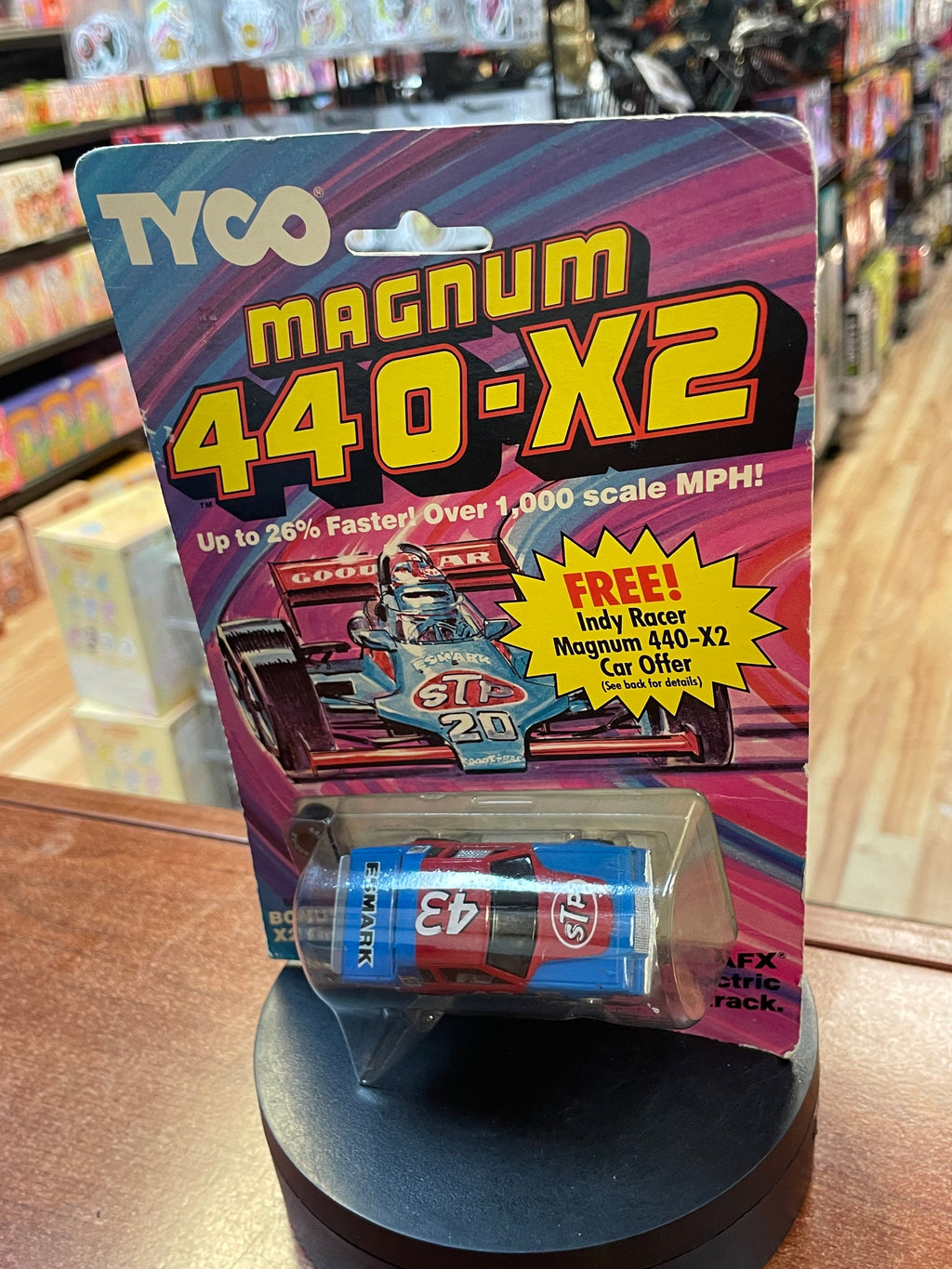Richard Petty Esmark 8942 (Vintage Slot Car, TYCO) SEALED product image 2, provided for visual reference and product detail