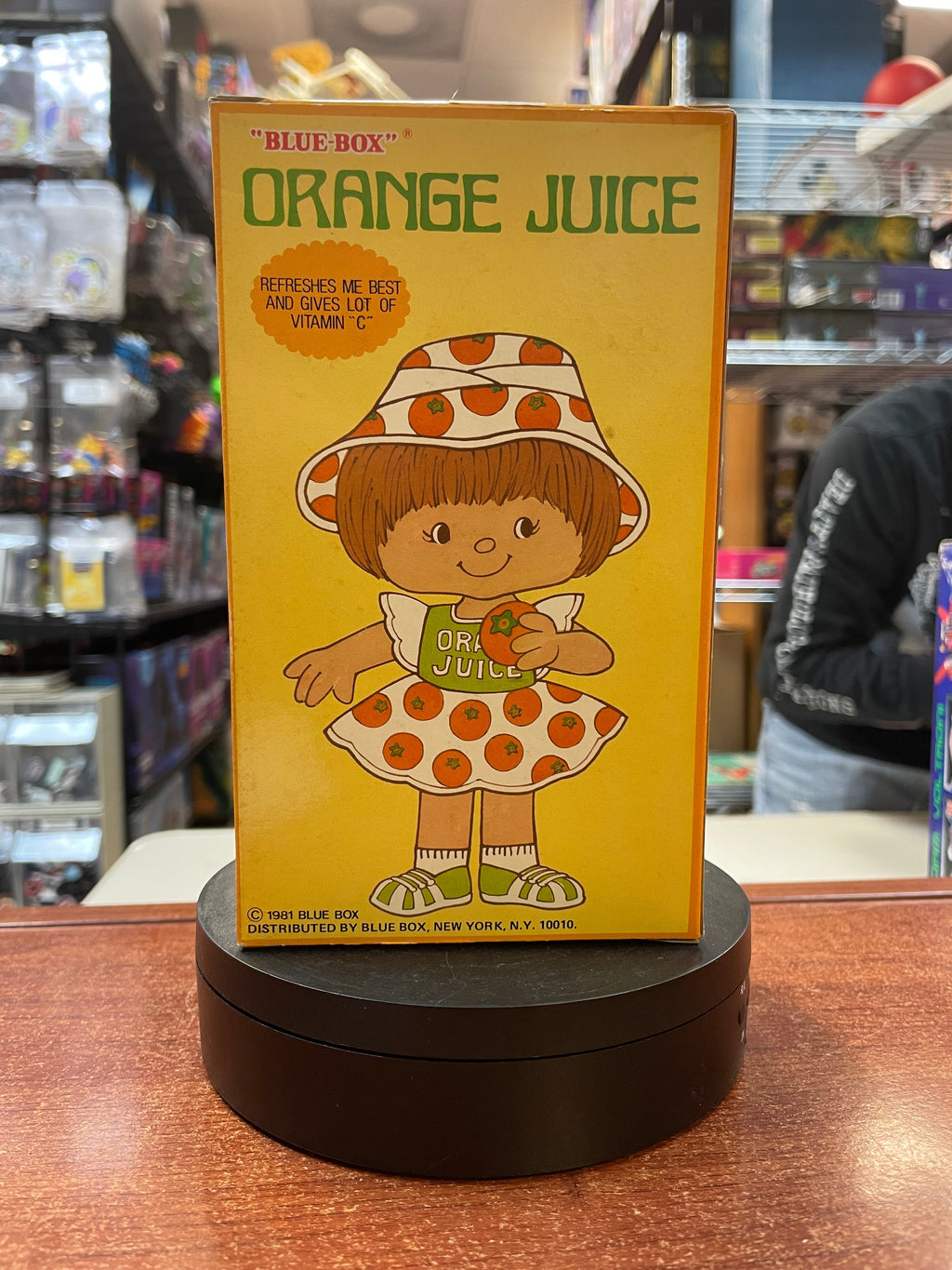 Ice Cream Orange Juice (Vintage Strawberry Shortcake KO, BlueBox) **NEW** product image 3, provided for visual reference and
