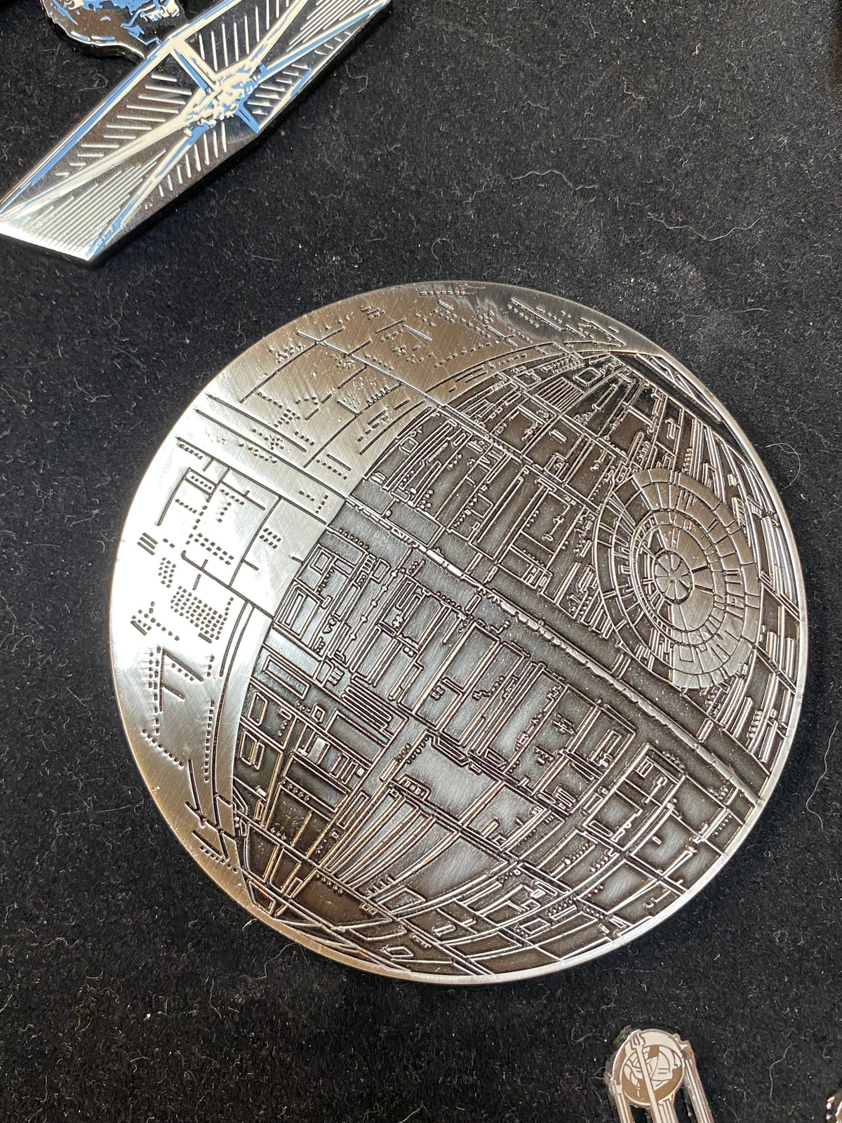 Star Wars Weekend 2007 DeathStar Set (Disney, Pin Traders) LE 500 product image 4, provided for visual reference and product