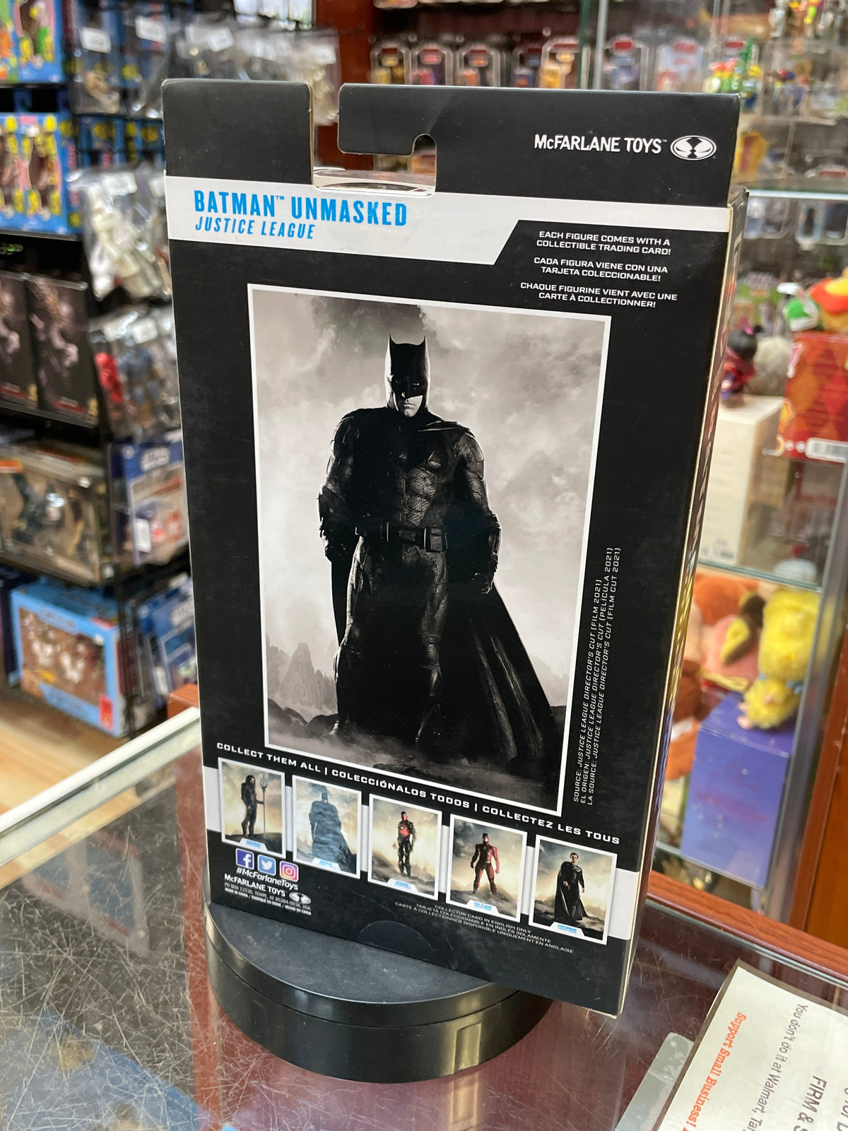Batman Unmasked (DC Multiverse McFarlane Toys, Batman Justice League) SEALED product image 4, provided for visual reference