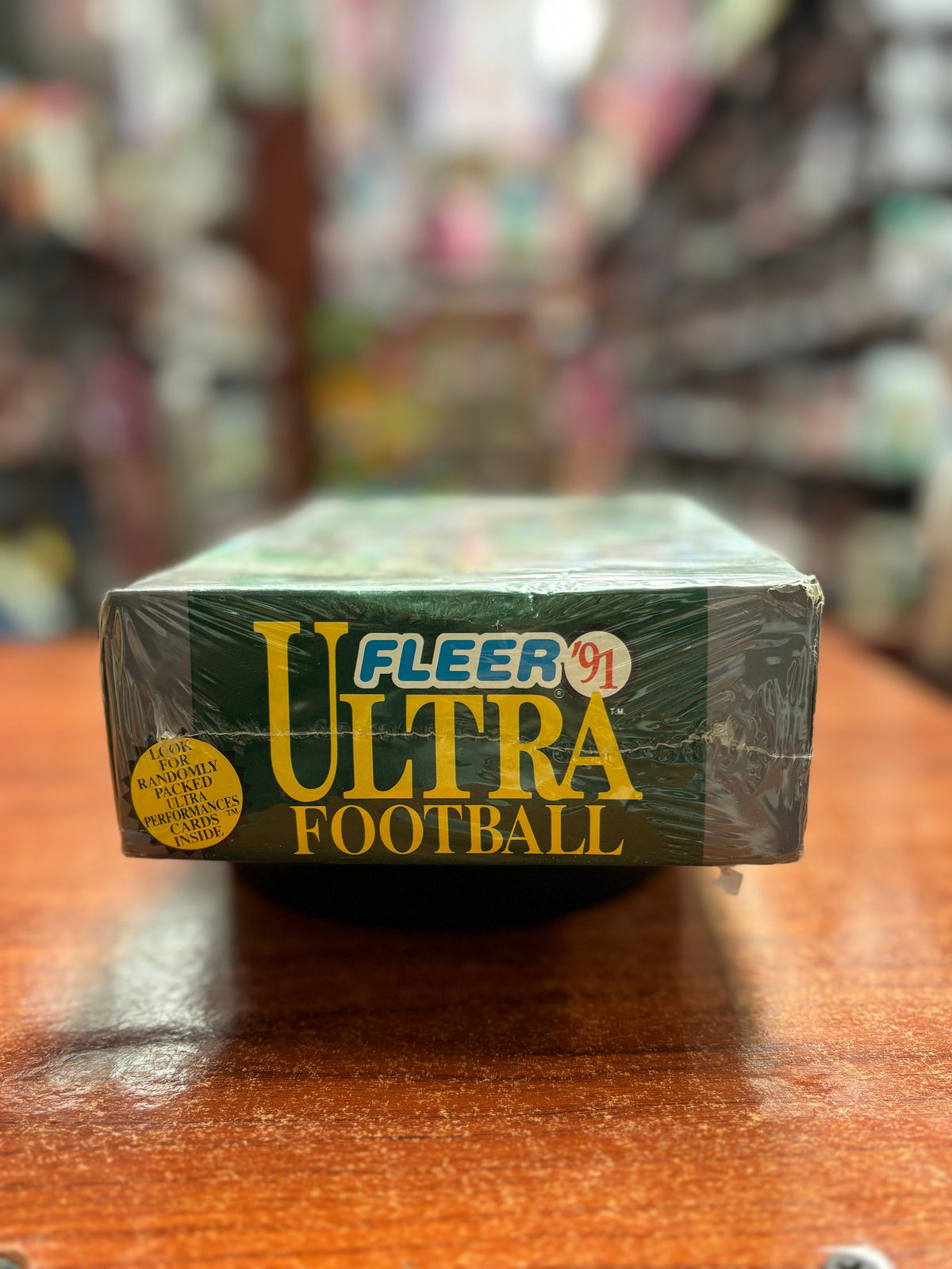 1991 Ultra Football Collector Cards (Vintage NFL, Fleer) Sealed product image 5, provided for visual reference and product