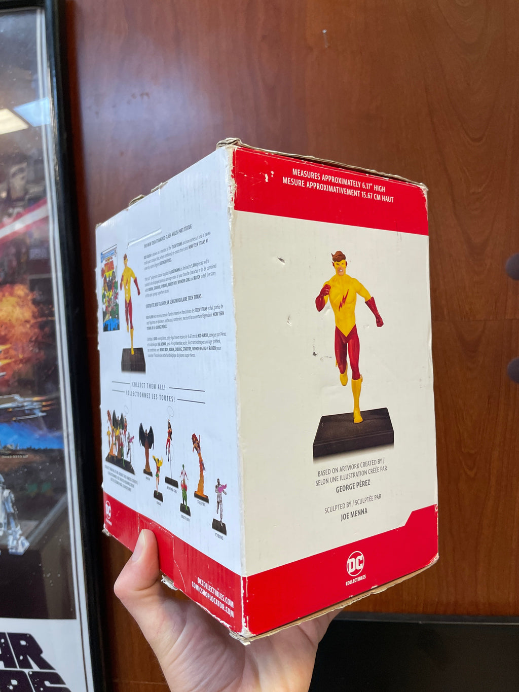 Kid Flash 6” Statue (DC Collectibles, DC Direct, The New Teen Titans) COMPLETE product image 21, provided for visual