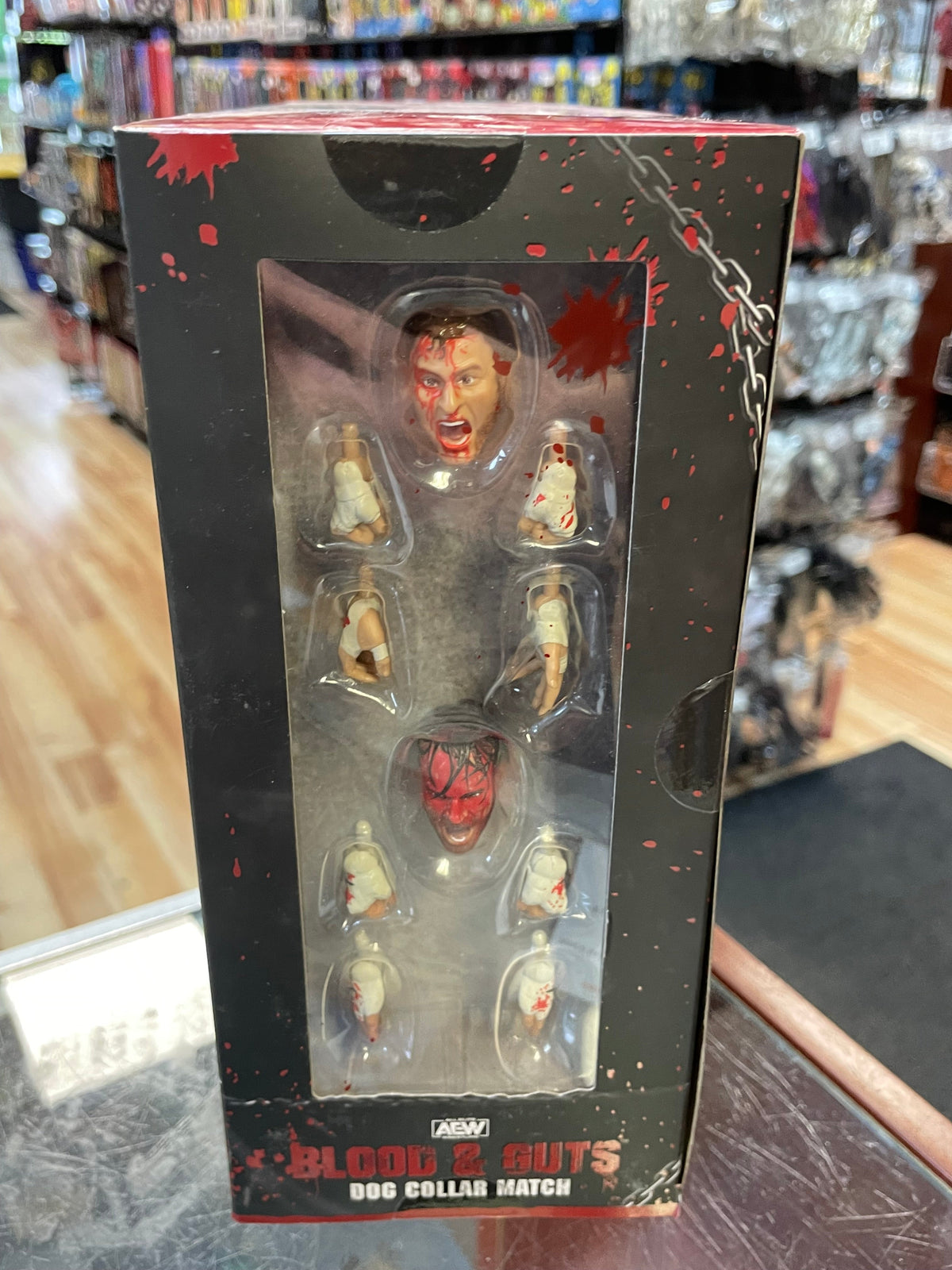 Blood & Guts: CM Punk & MJF (AEW Unmatched Collection, Jazwares) **SEALED** product image 6, provided for visual reference