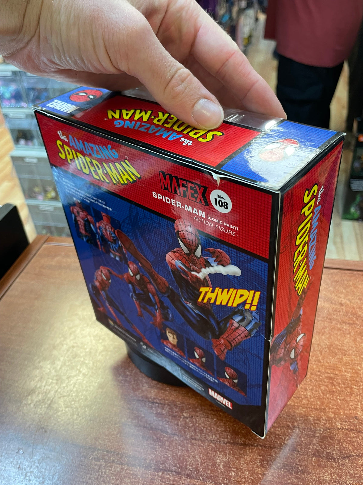 Spider-Man Comic Paint Ver. No. 108 (Marvel Spider-Man, Medicom Mafex) COMPLETE product image 15, provided for visual