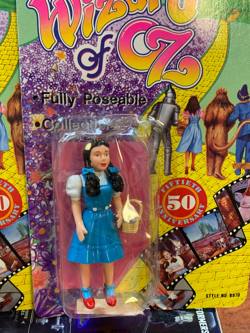 Wizard of Oz Figure Set of 6 (Vintage Multi Toys, MGM) SEALED product image 11, provided for visual reference and product