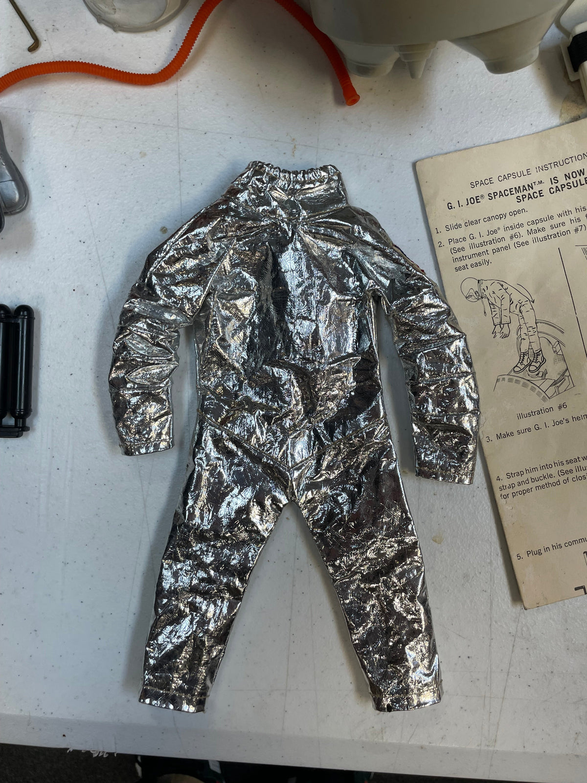 Space Walk Mystery (Vintage 12” GI Joe, Hasbro) **Original** product image 5, provided for visual reference and product
