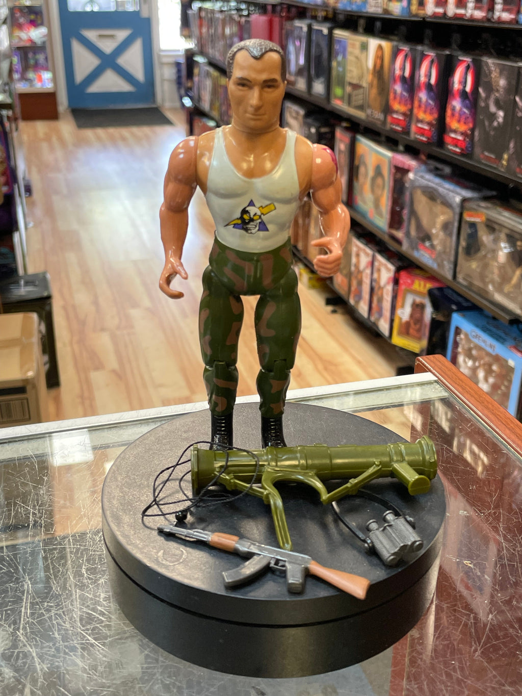 Sergeant Havoc with Accessories (Vintage Rambo, Coleco) product image 1, provided for visual reference and product detail