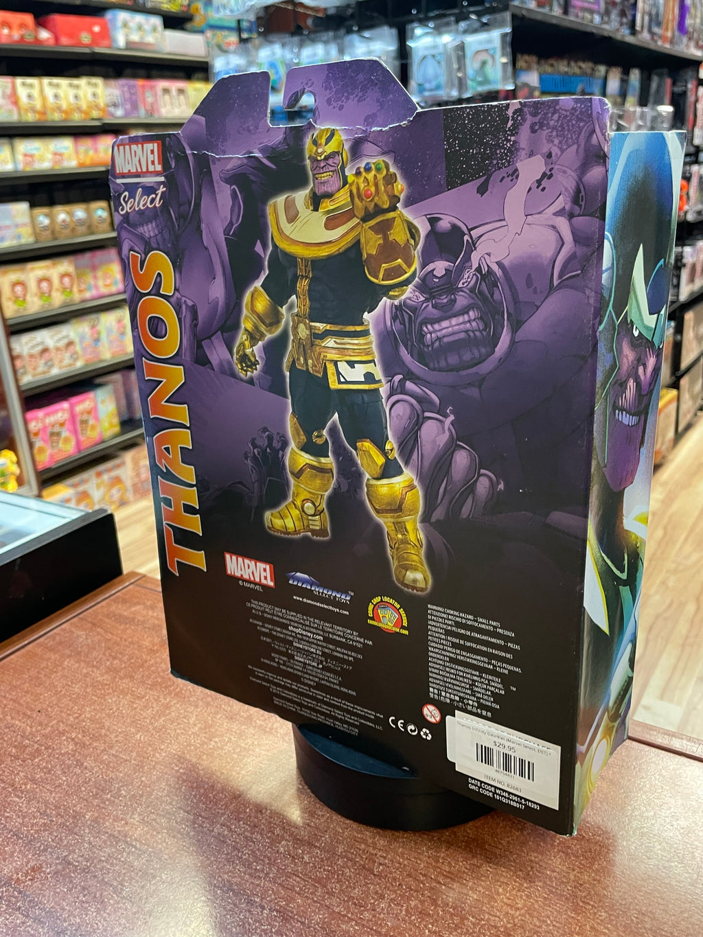 Thanos Infinity Gauntlet (Marvel Select, DST) **SEALED** product image 3, provided for visual reference and product detail