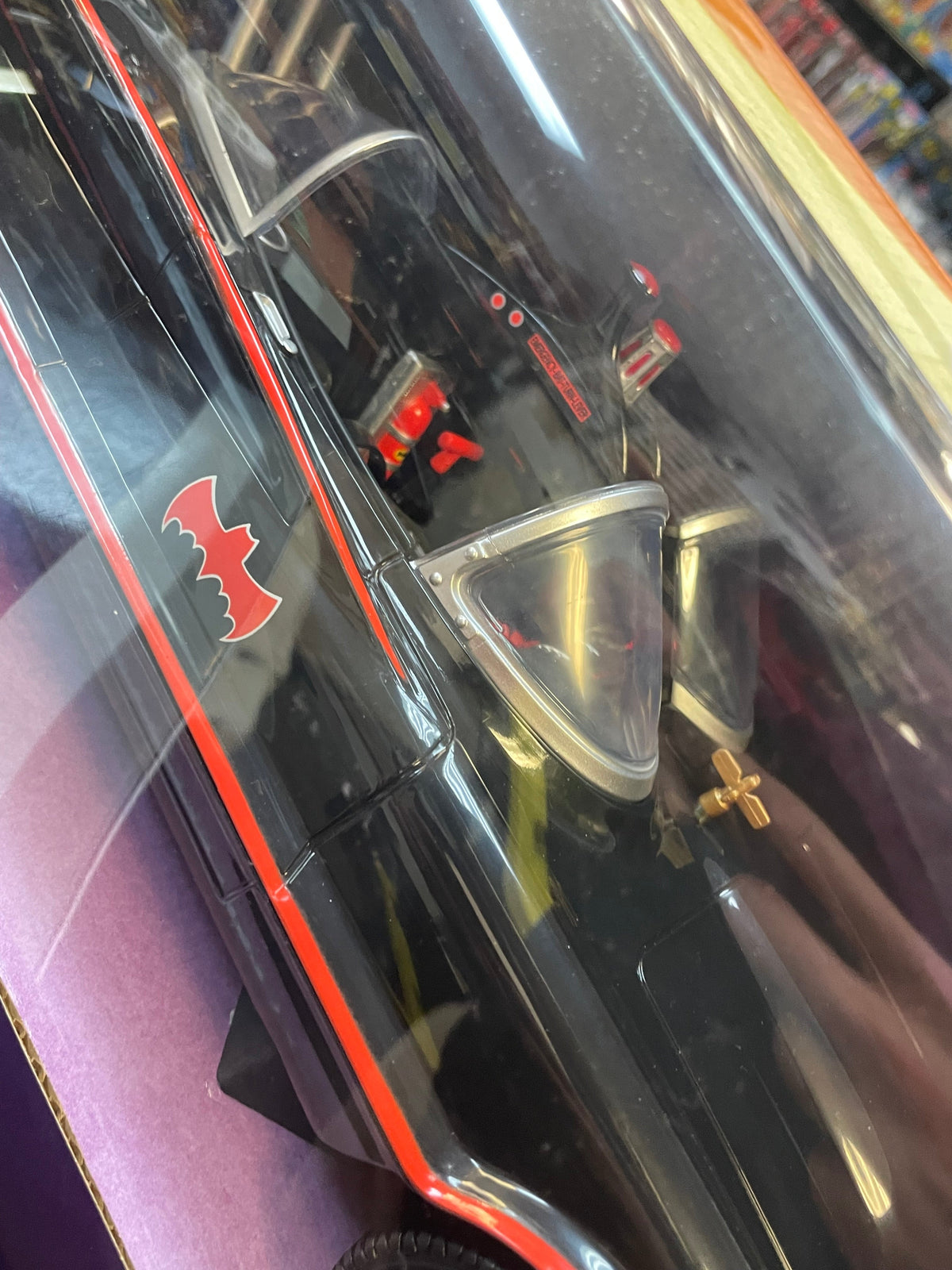 Batmobile Classic TV Series (DC Comics Batman, Mattel) **NEW** product image 9, provided for visual reference and product