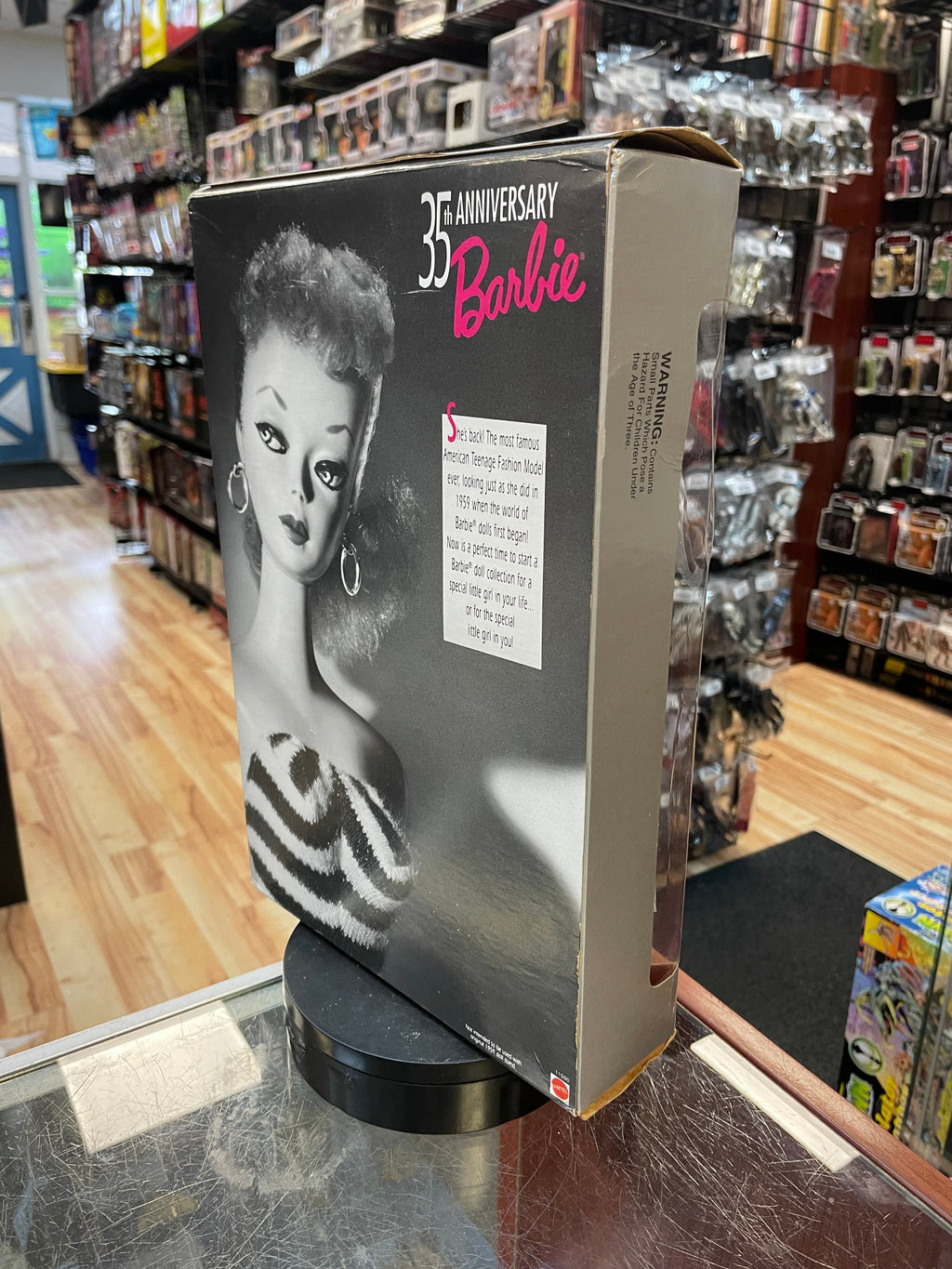 35th Anniversary Blonde #11590 (Vintage Barbie, Mattel) **SEALED** product image 3, provided for visual reference and