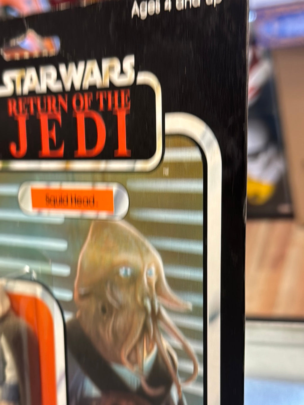 Squid Head Lando 77A ROTJ 1722 (Vintage Star Wars, Kenner) SEALED product image 12, provided for visual reference and