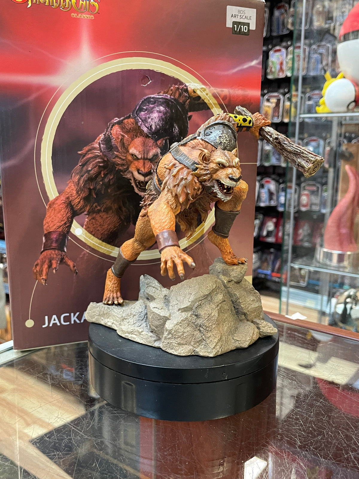 Jackalman BDS Art Scale 1/10 (Thundercats, Iron Studios) NEW/OPEN BOX product image 2, provided for visual reference and