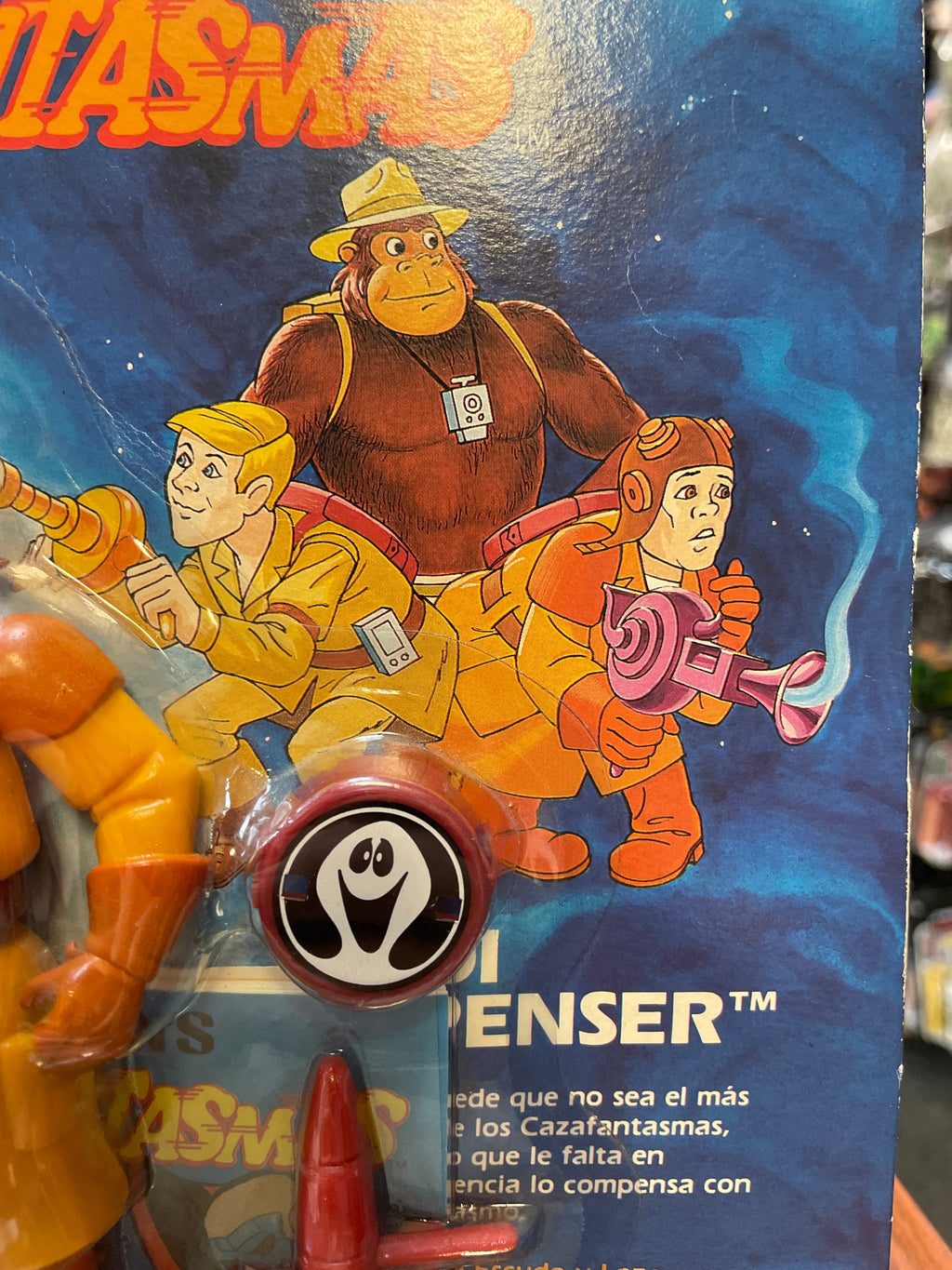 Eddie Spenser Jr (Vintage Filmation Ghostbuster, Comansi) **SEALED** product image 3, provided for visual reference and