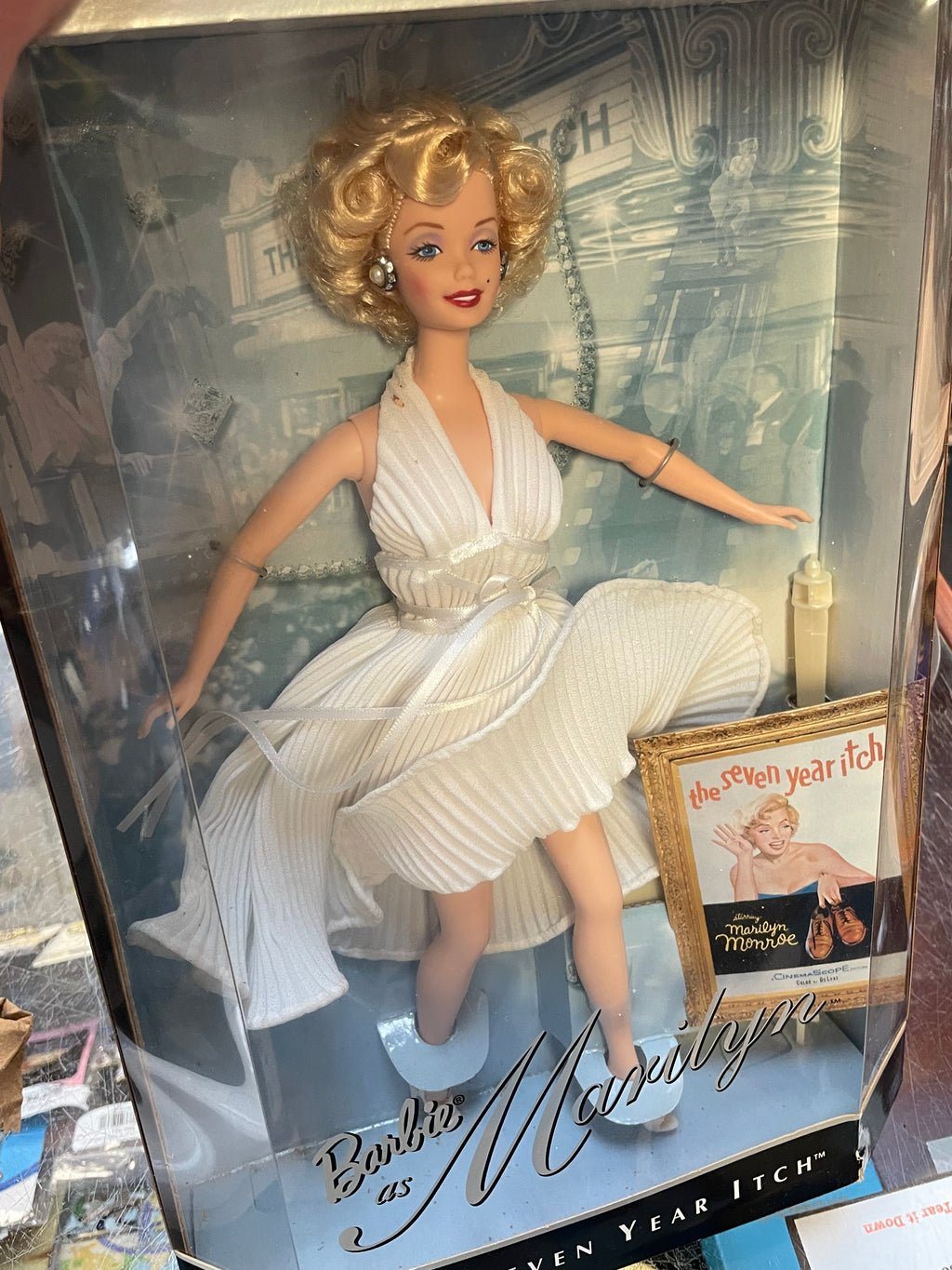 Seven Year Itch Barbie as Marilyn #17155 (Vintage Barbie, Mattel) **SEALED** product image 8, provided for visual reference