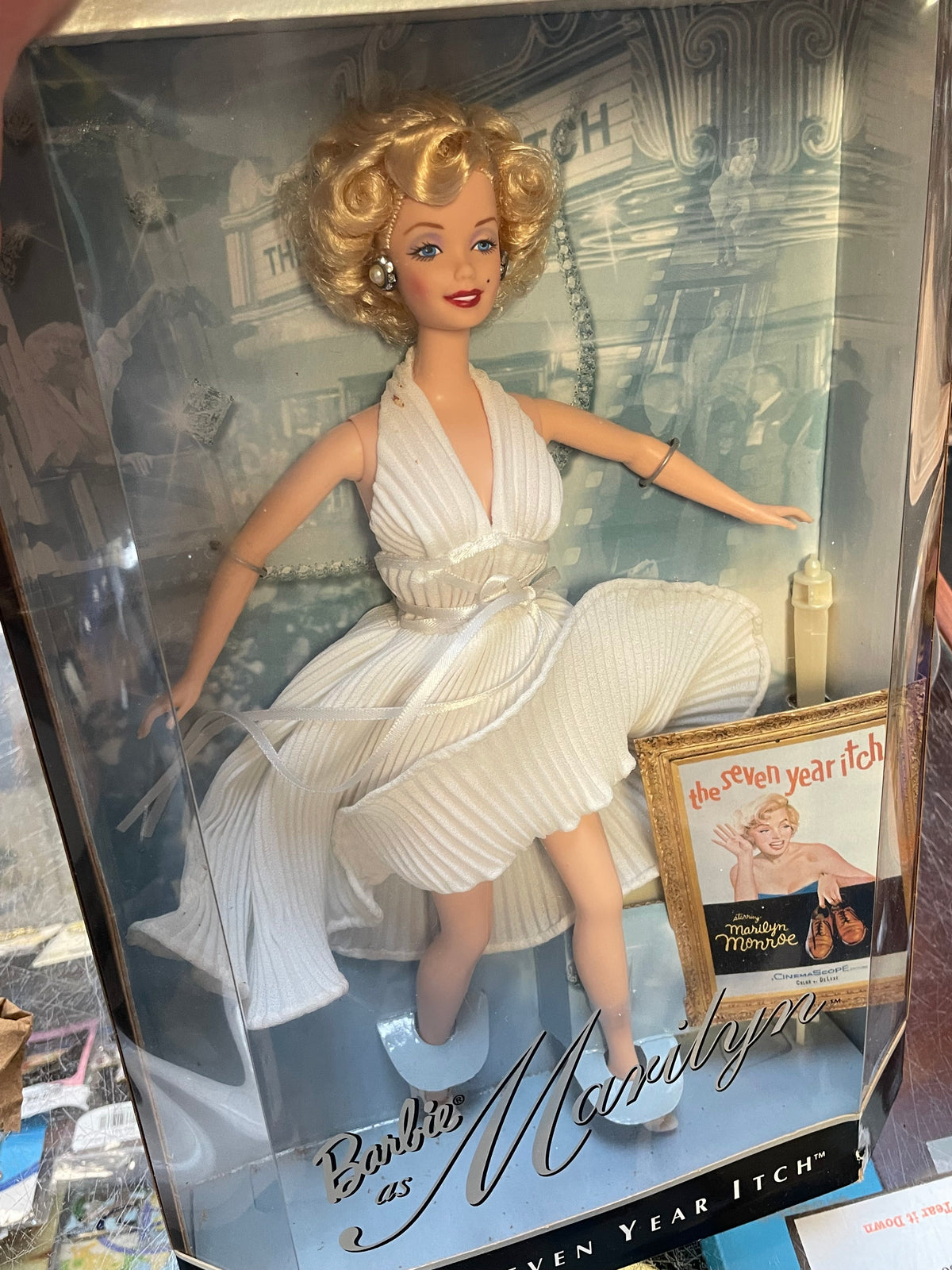 Seven Year Itch Barbie as Marilyn #17155 (Vintage Barbie, Mattel) **SEALED** product image 8, provided for visual reference