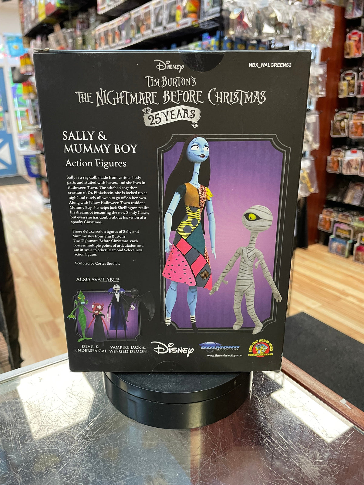 Sally & Mummy Boy (Nightmare Before Christmas, DST) *SEALED* product image 2, provided for visual reference and product