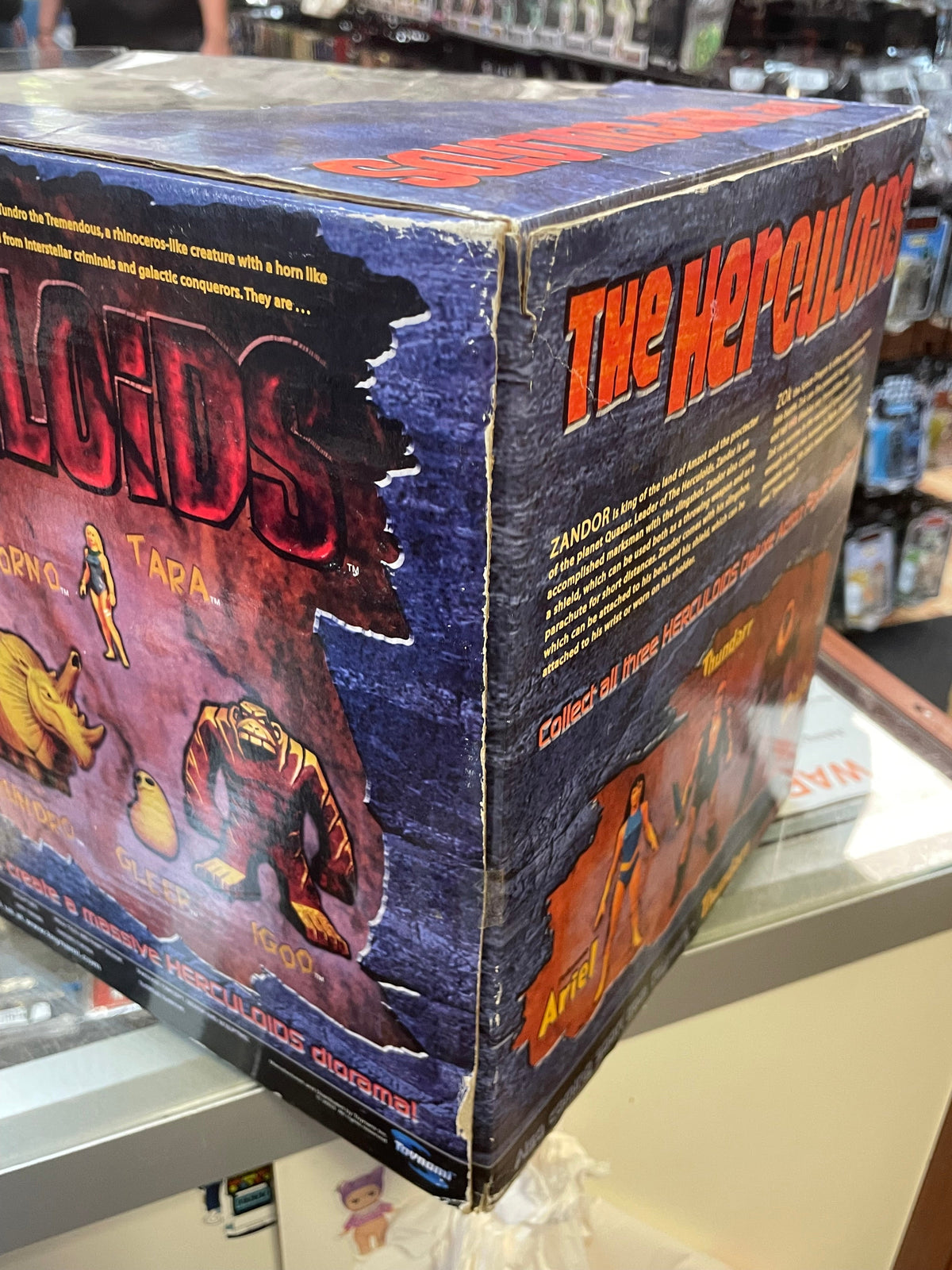 Zoe & Zandor Deluxe (Hanna Barberah Herculoids, Toynami) **Sealed** product image 16, provided for visual reference and