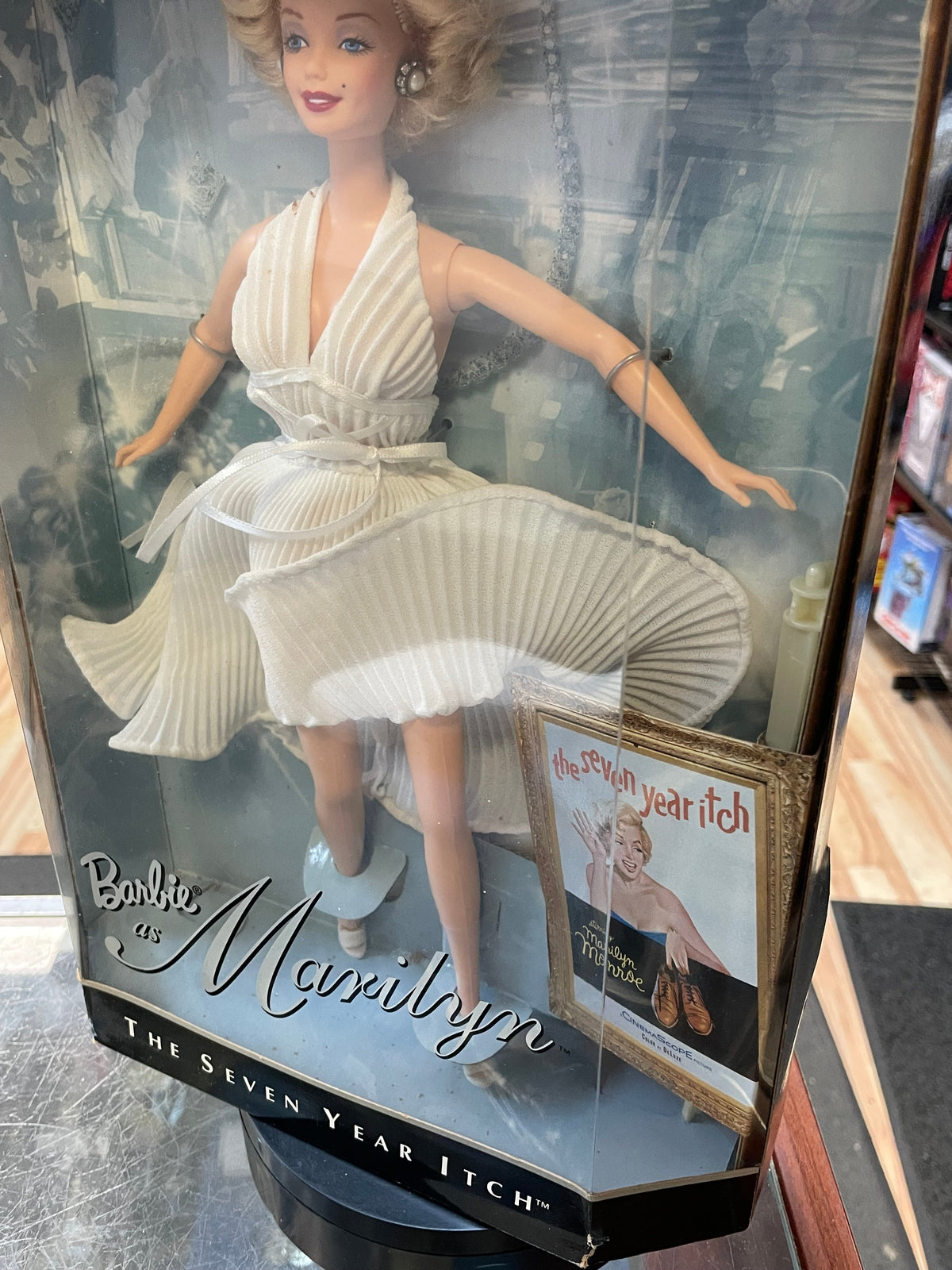 Seven Year Itch Barbie as Marilyn #17155 (Vintage Barbie, Mattel) **SEALED** product image 3, provided for visual reference